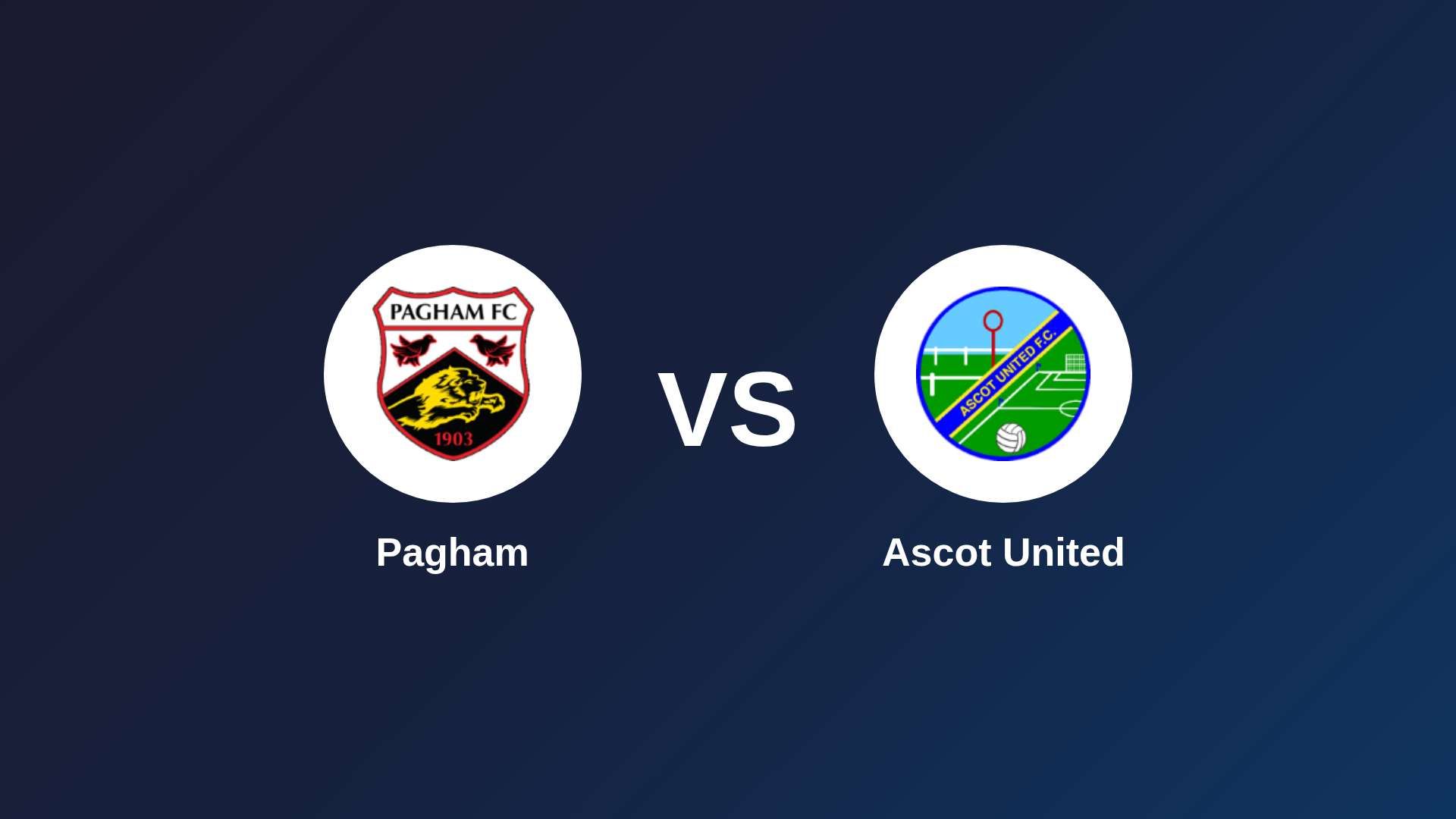Pagham vs Ascot United