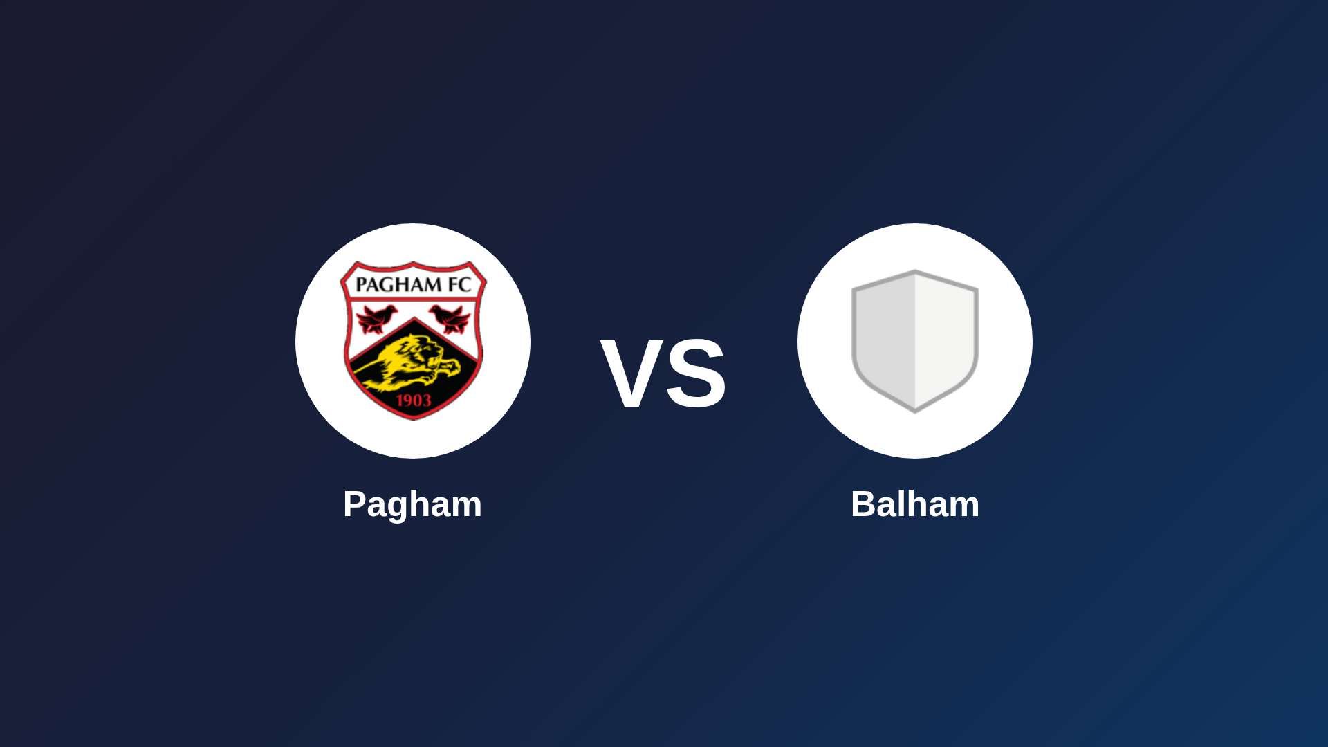 Pagham vs Balham