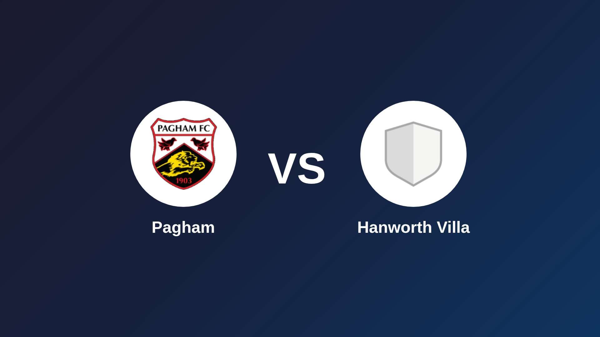 Pagham vs Hanworth Villa