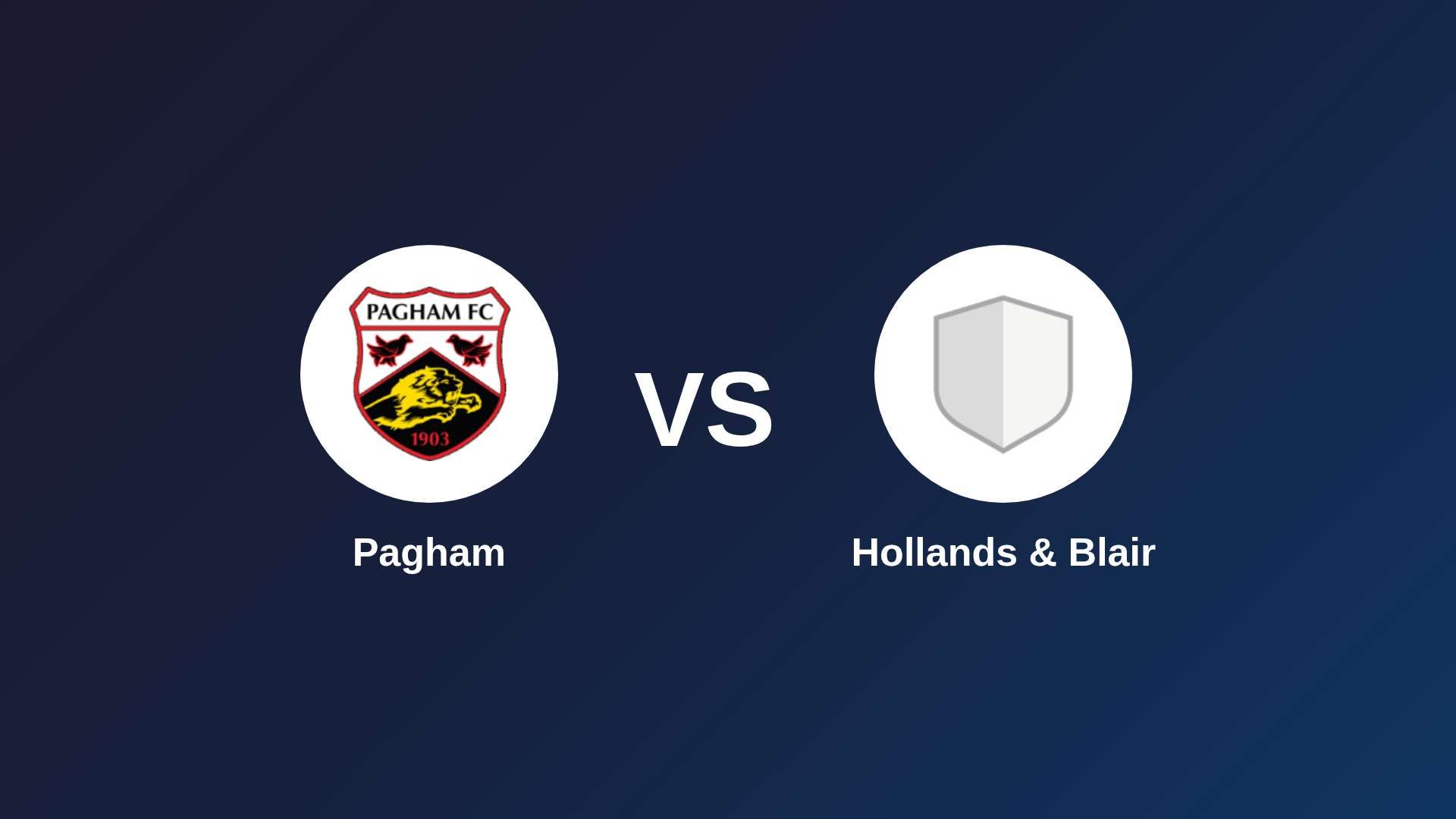 Pagham vs Hollands & Blair