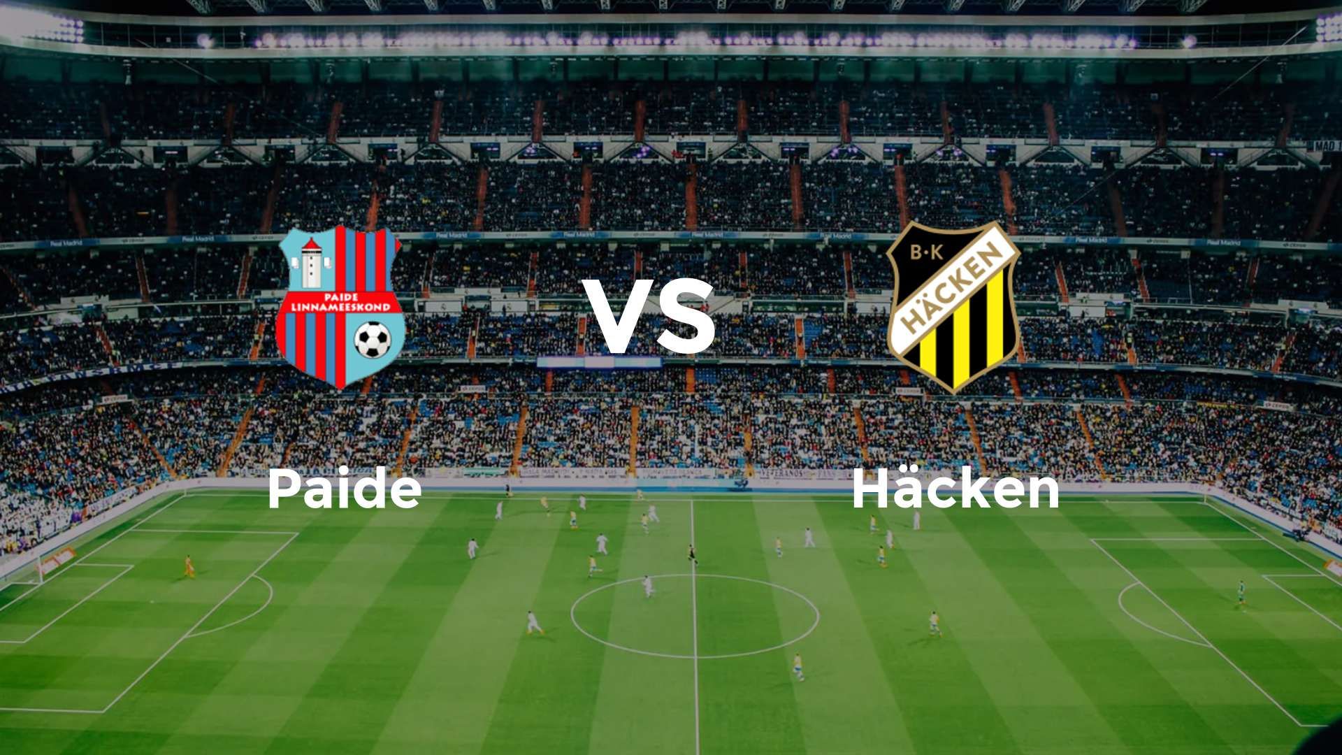 Paide vs Häcken