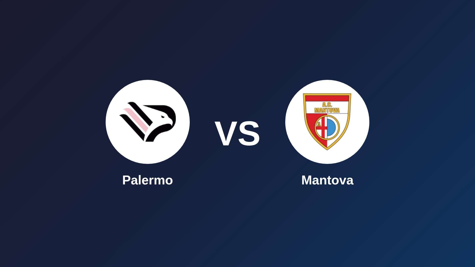 Palermo vs Mantova