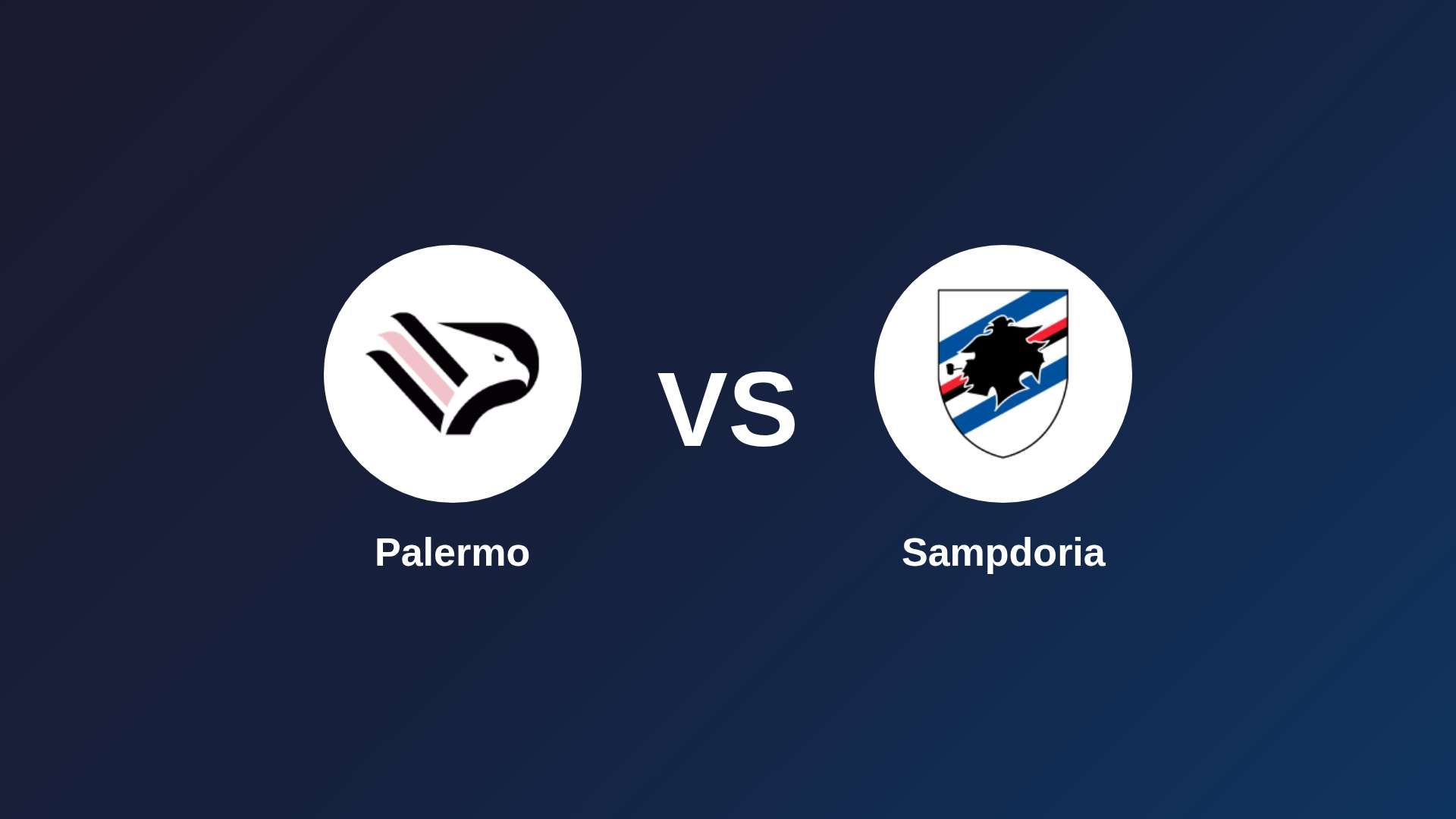 Palermo vs Sampdoria