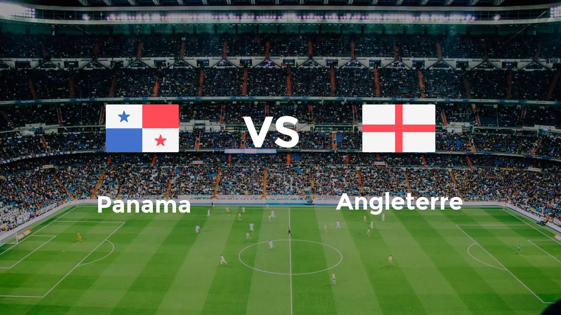 Panama vs Angleterre