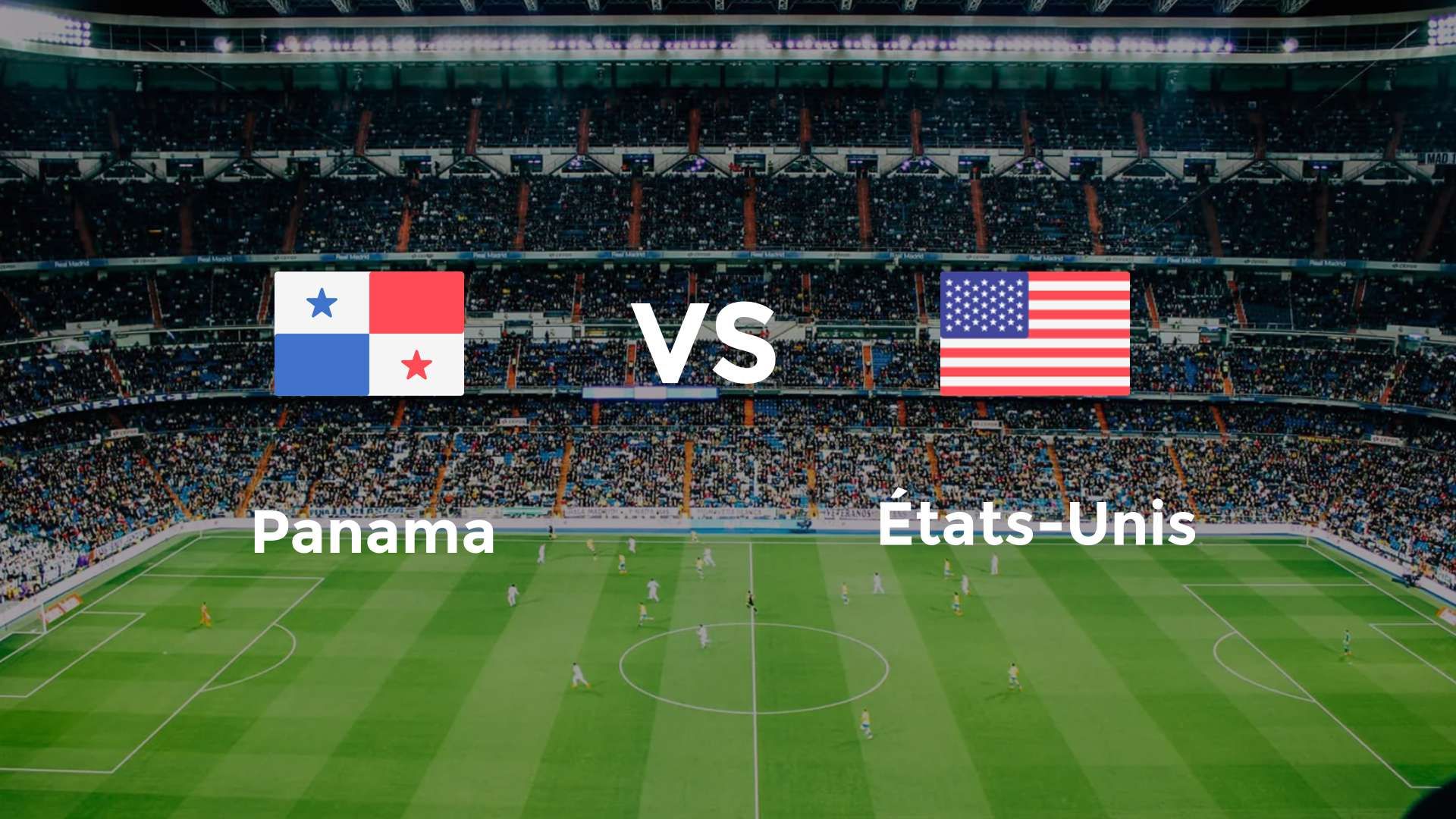 Panama vs États-Unis