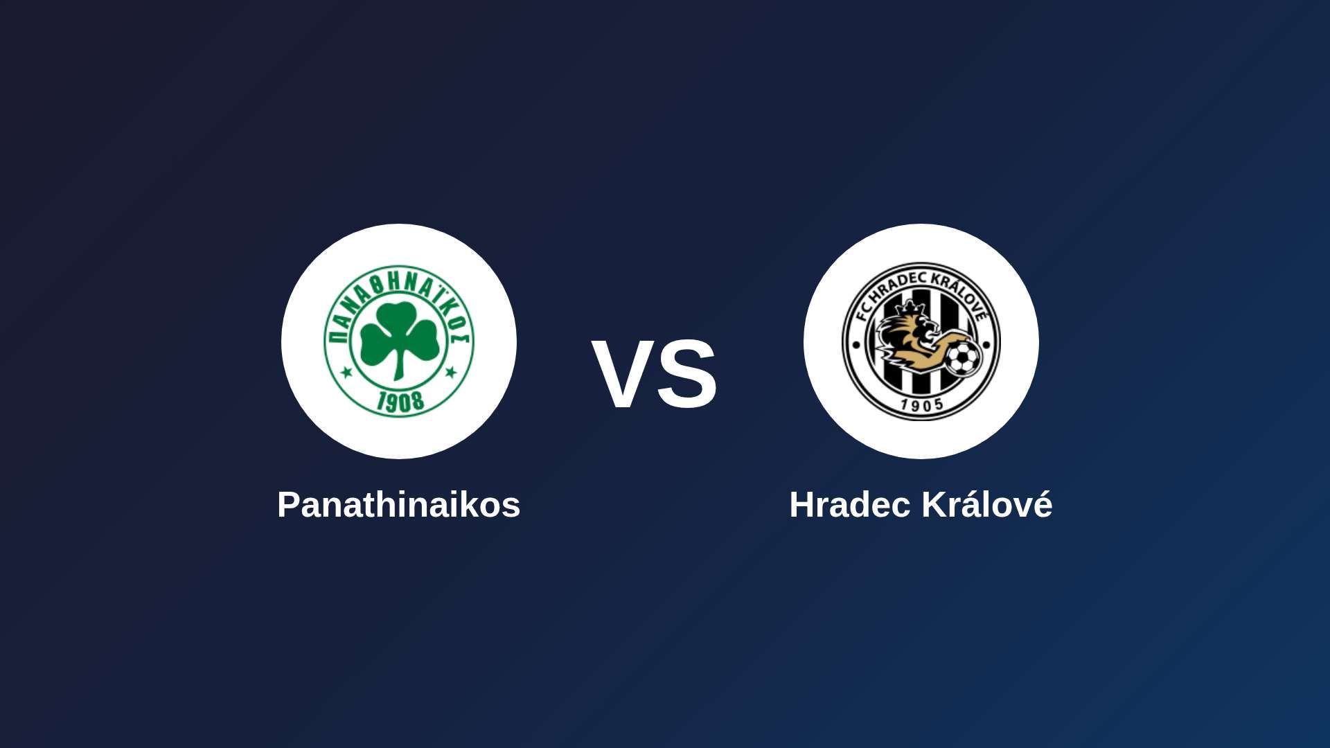 Panathinaikos vs Hradec Králové