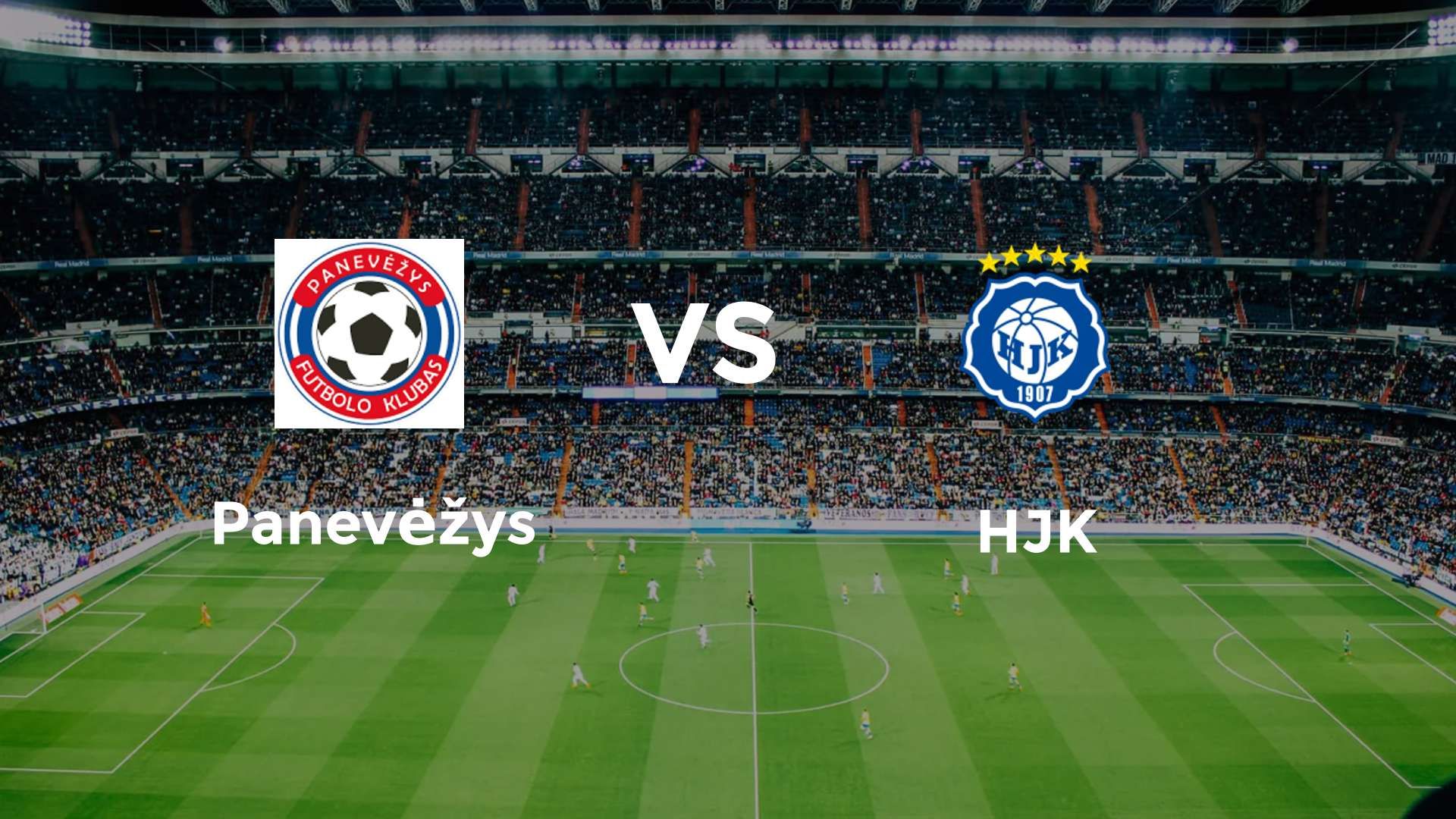 Panevėžys vs HJK