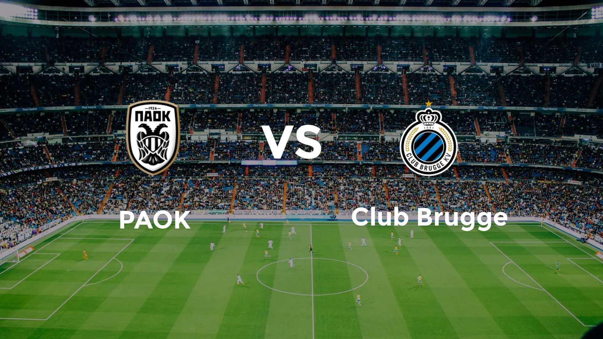 PAOK vs Club Brugge
