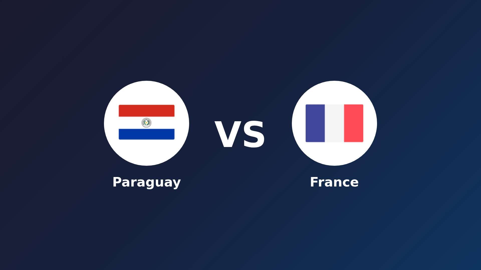 Paraguay - France
