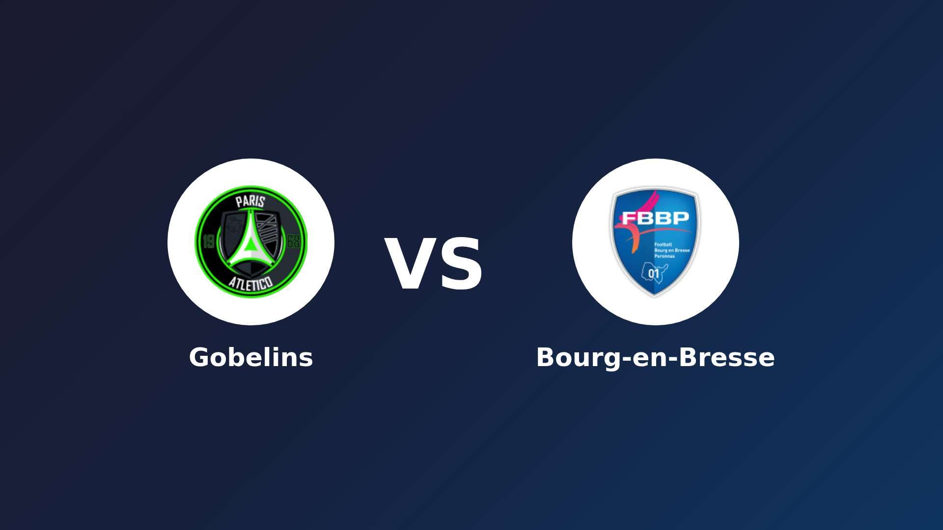 Paris 13 Atletico vs Bourg-en-Bresse