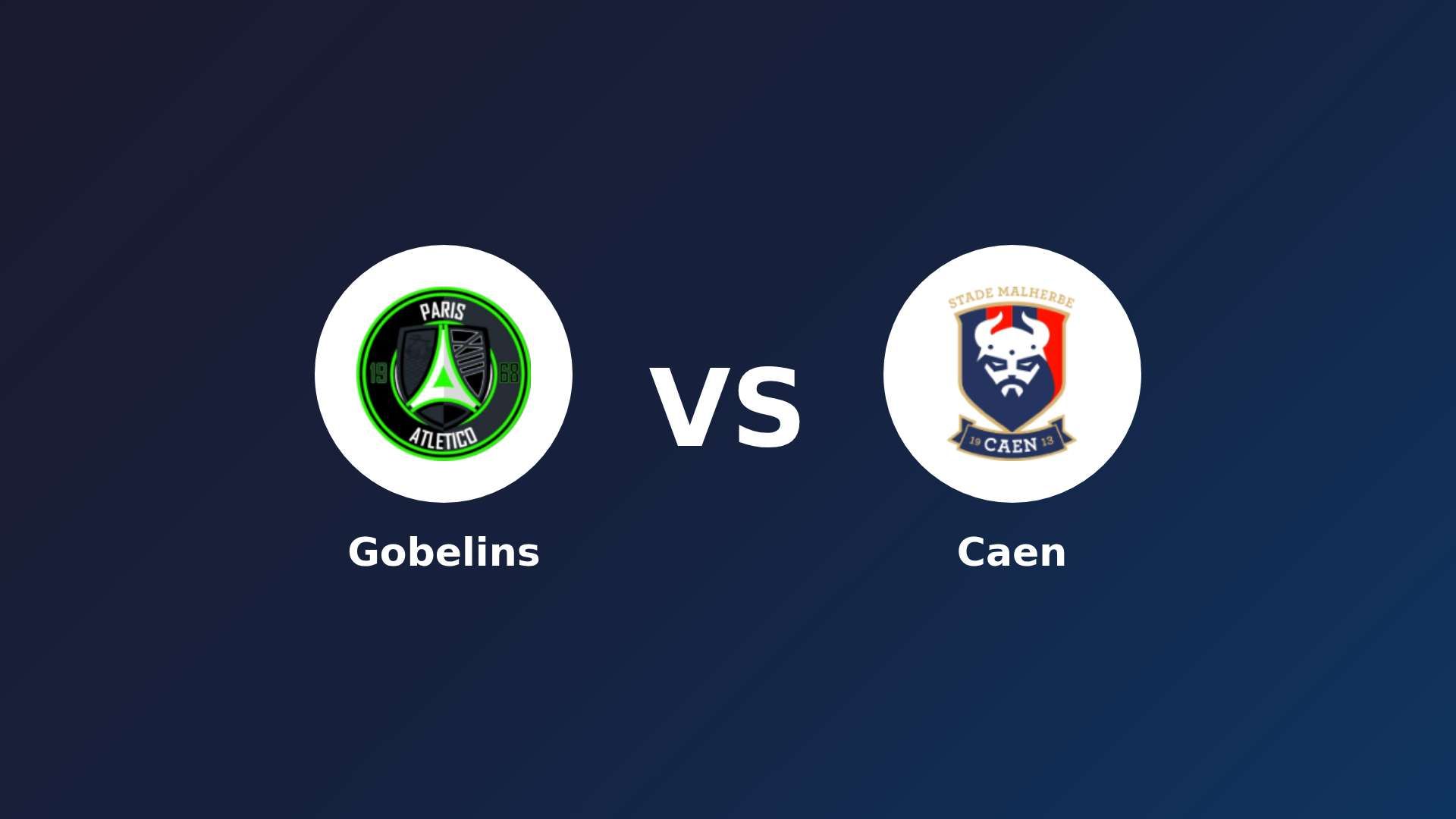 Paris 13 Atletico vs Caen