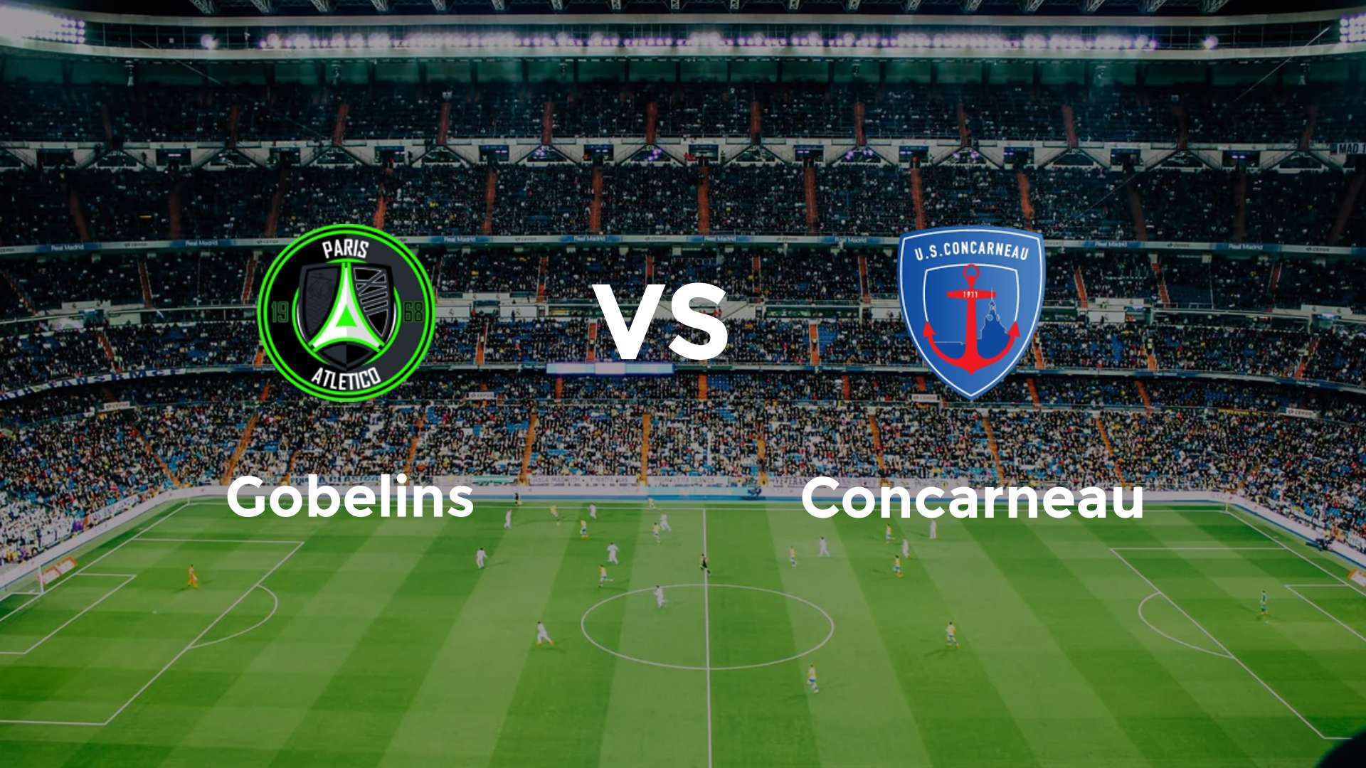 Paris 13 Atletico vs Concarneau