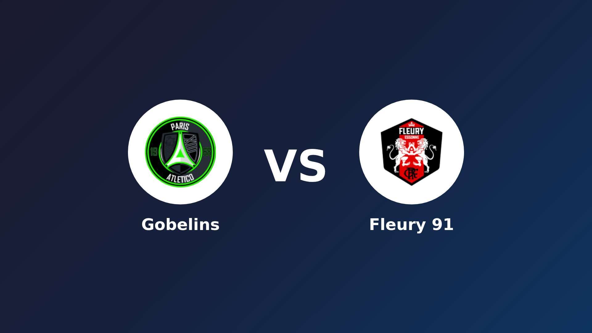 Paris 13 Atletico vs Fleury 91