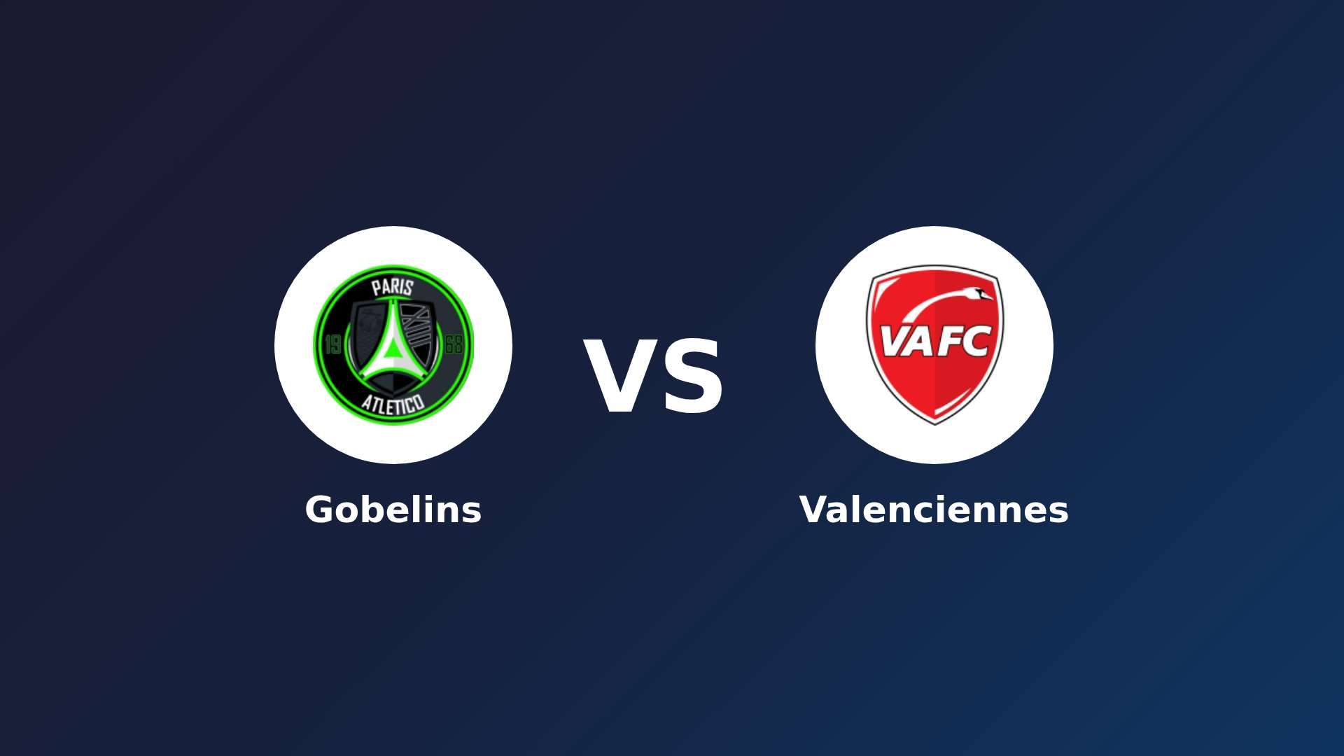 Paris 13 Atletico vs Valenciennes