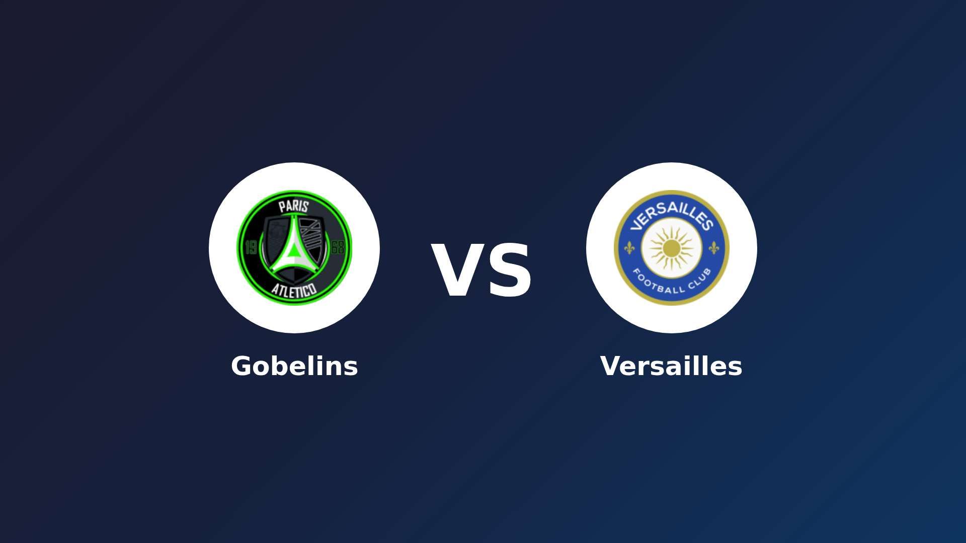 Paris 13 Atletico vs Versailles