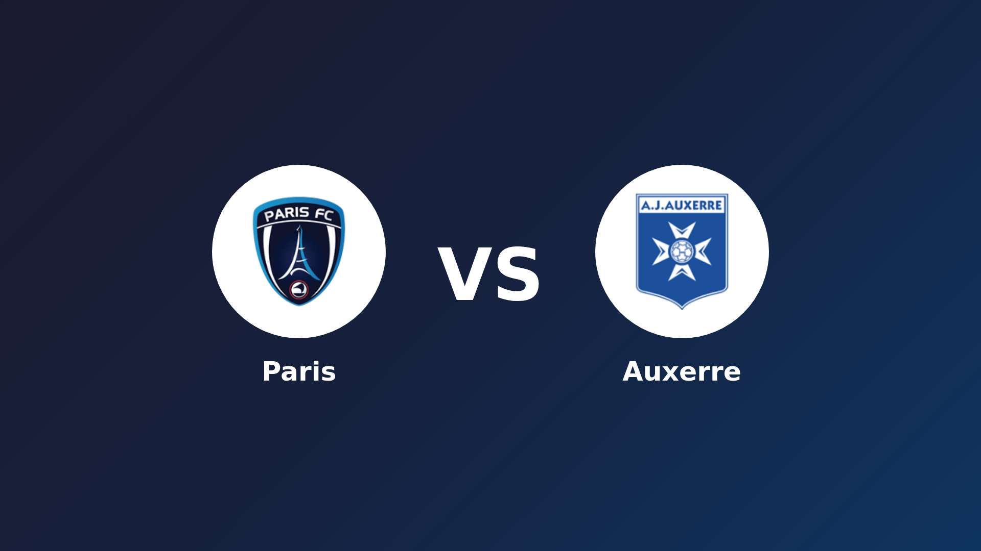 Paris vs Auxerre