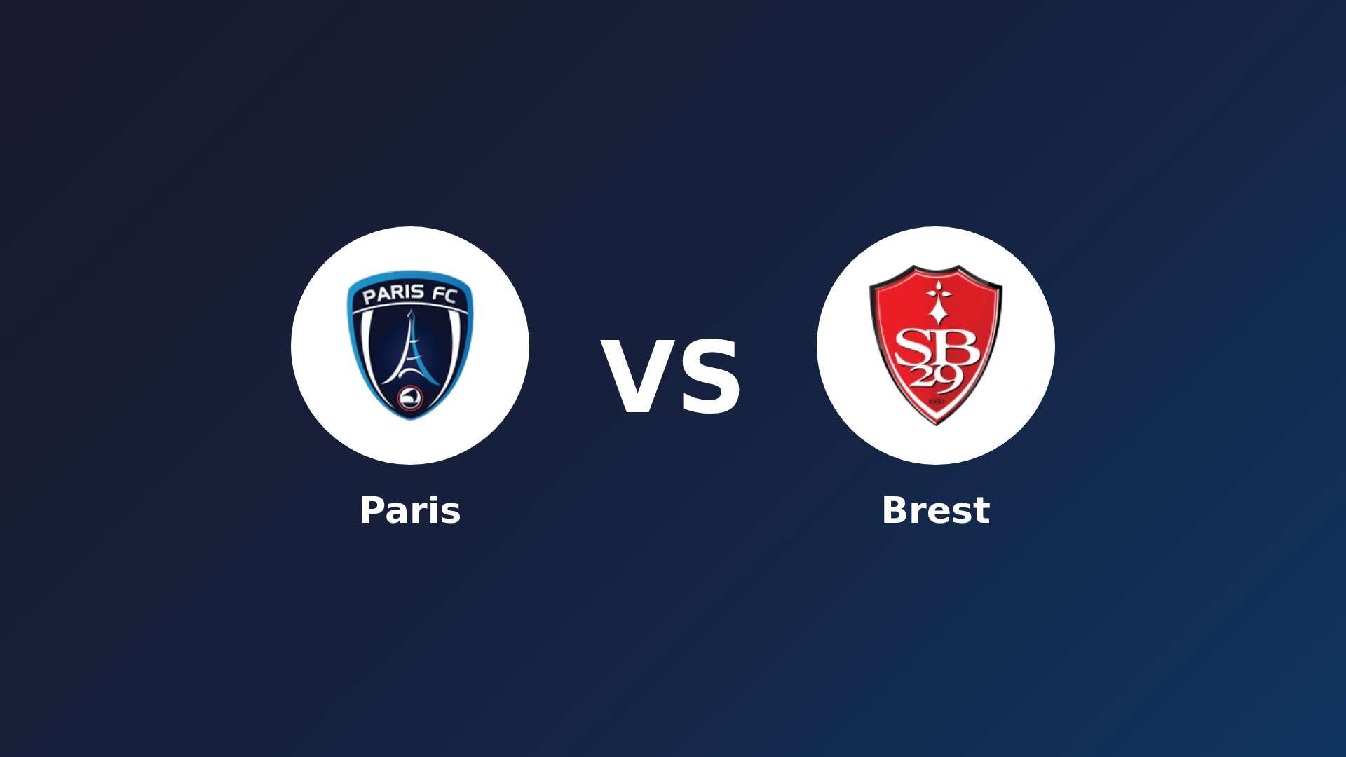 Paris vs Brest