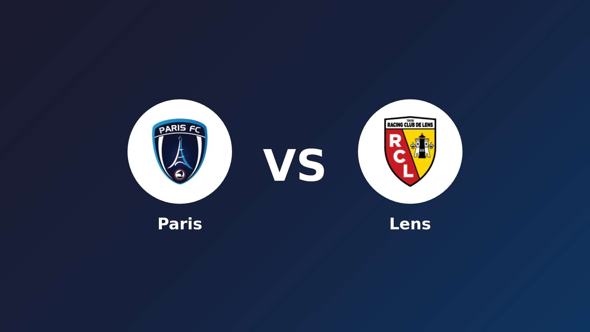 Paris vs Lens