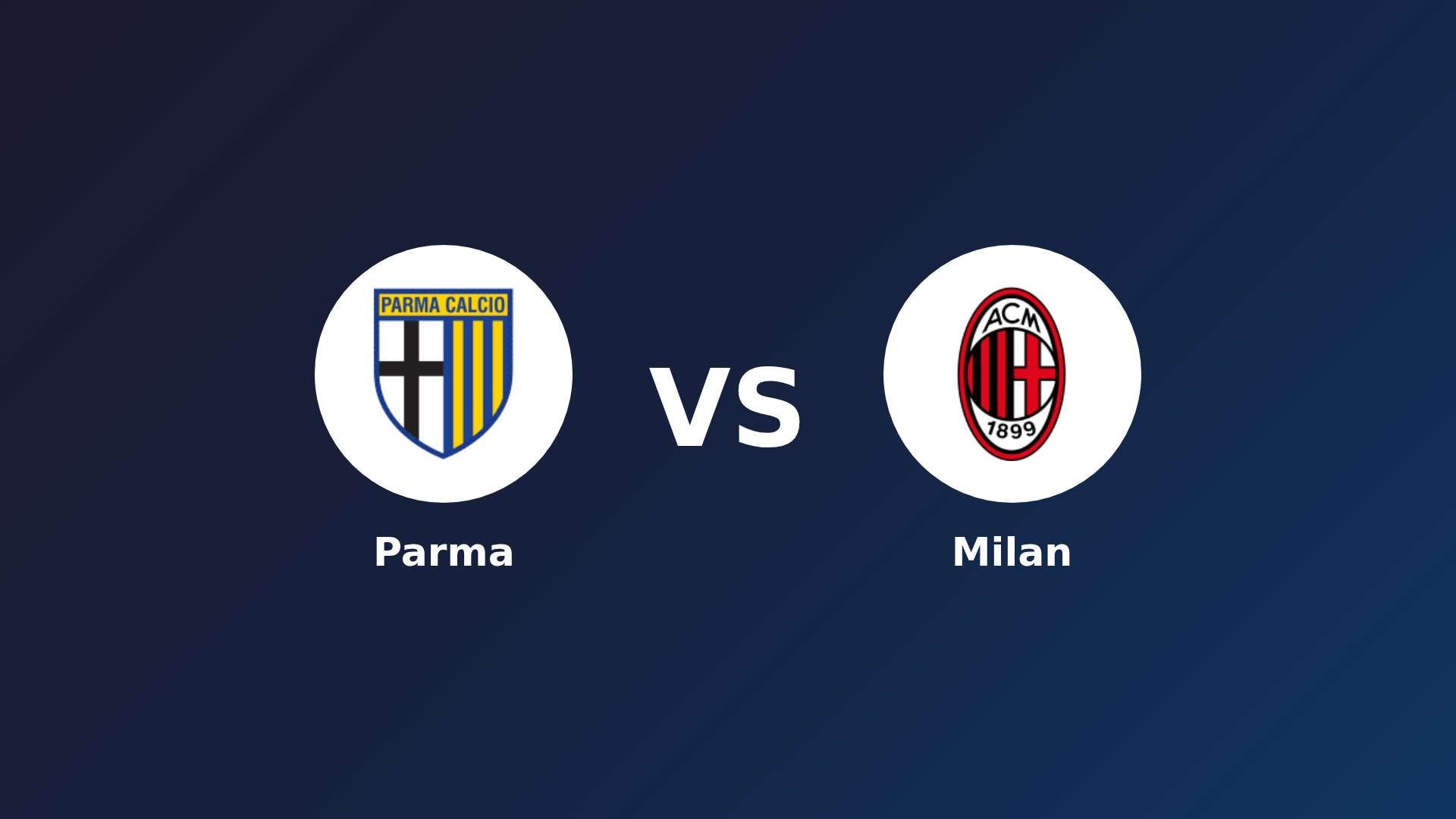 Parma vs AC Milan