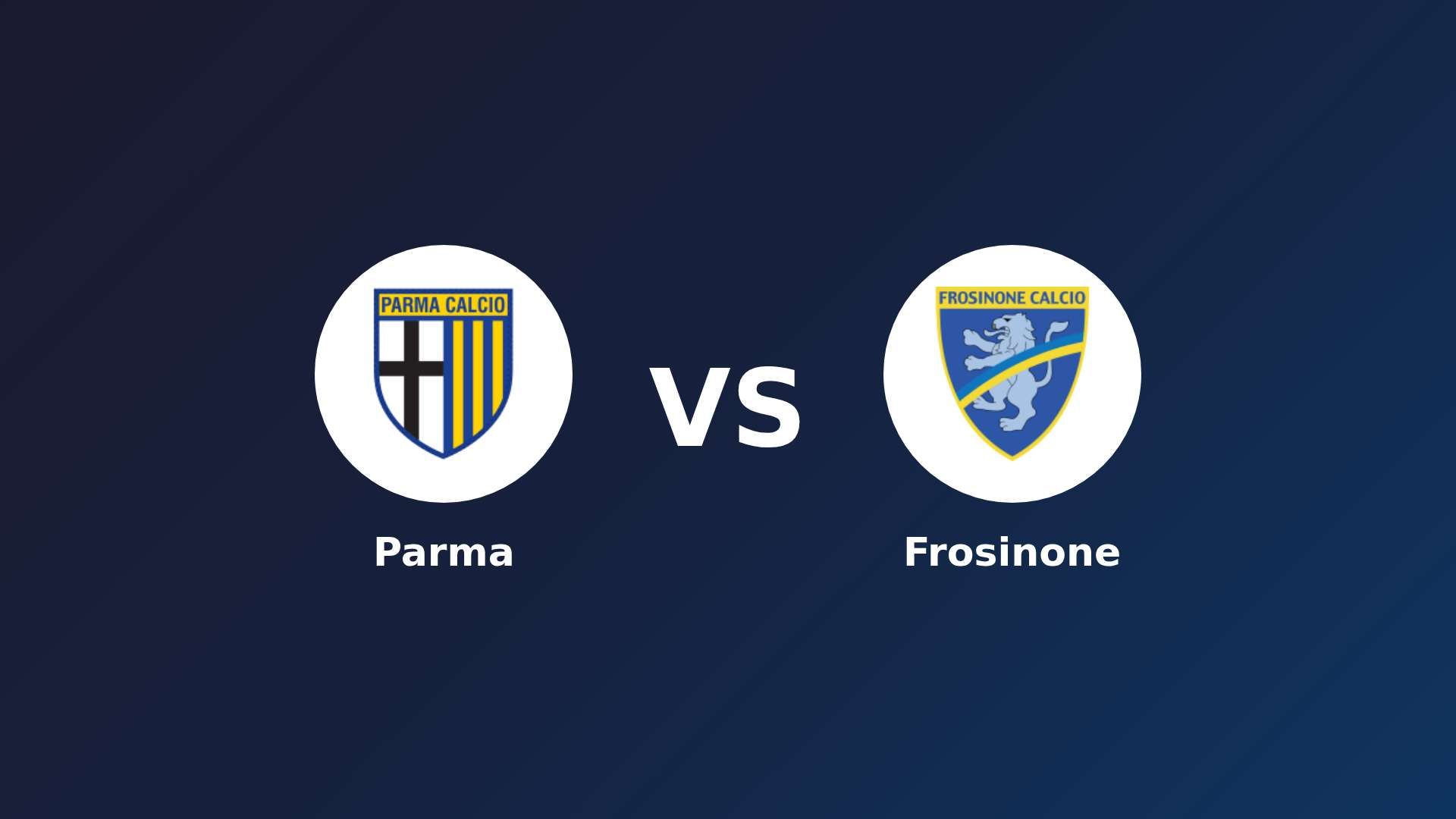 Parma vs Frosinone