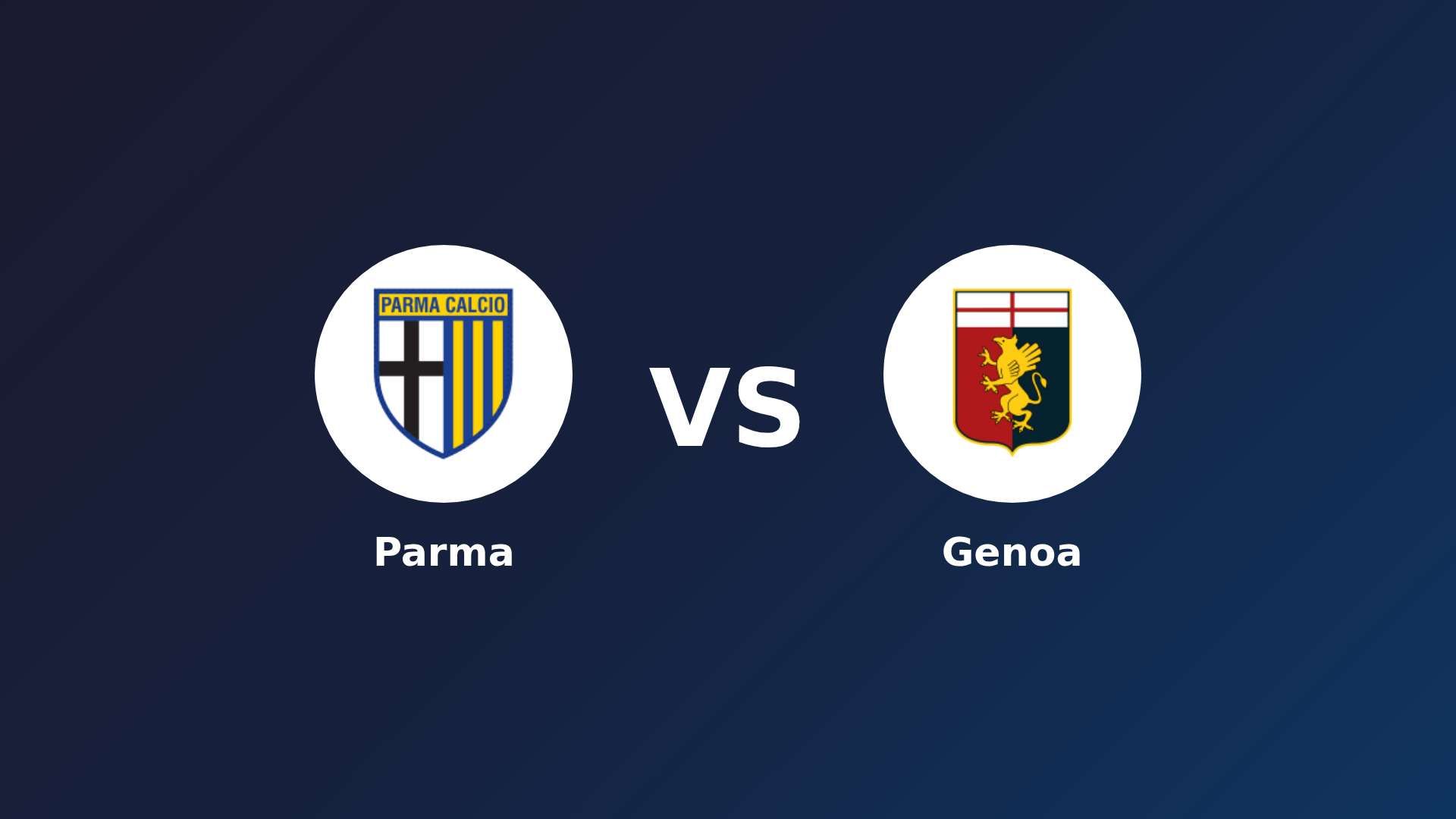 Parma vs Genoa