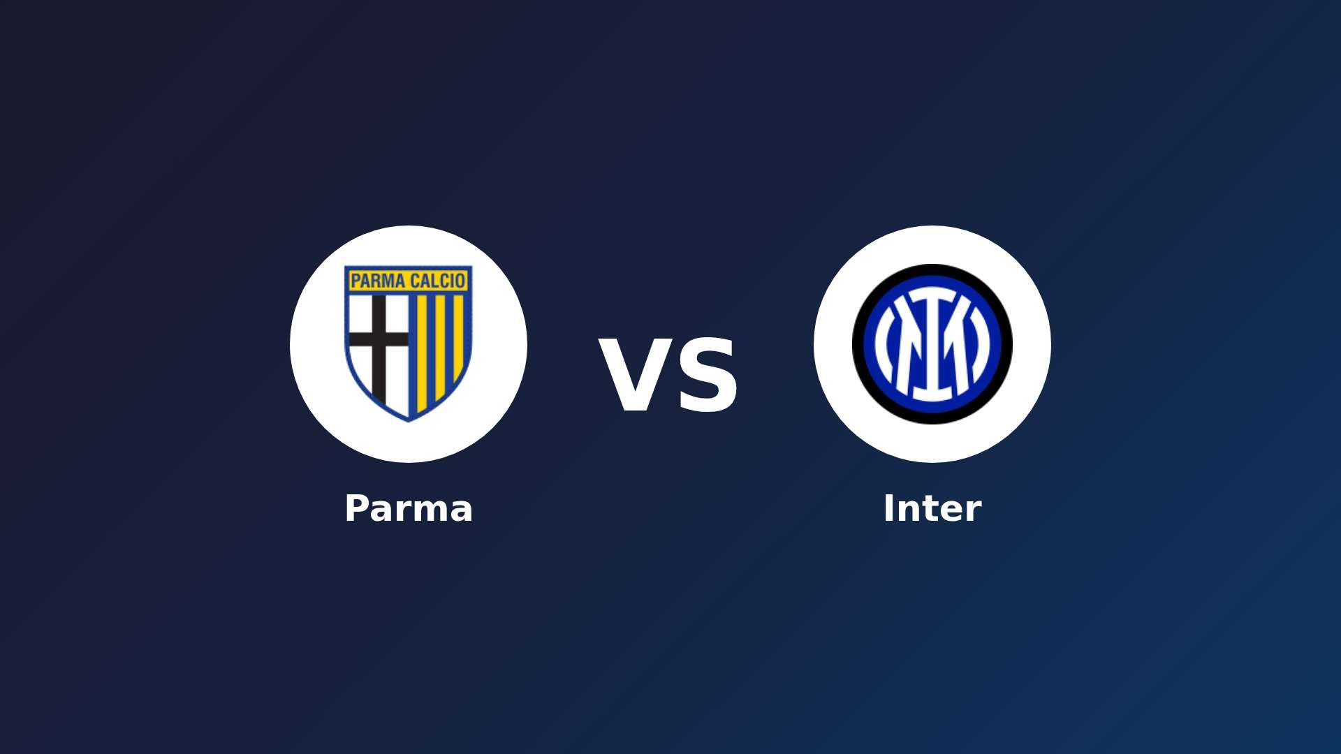 Parma vs Inter