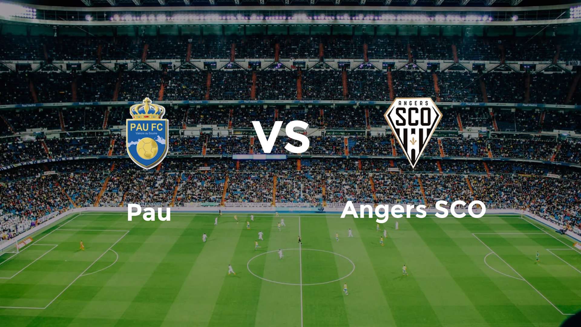 Pau vs Angers SCO