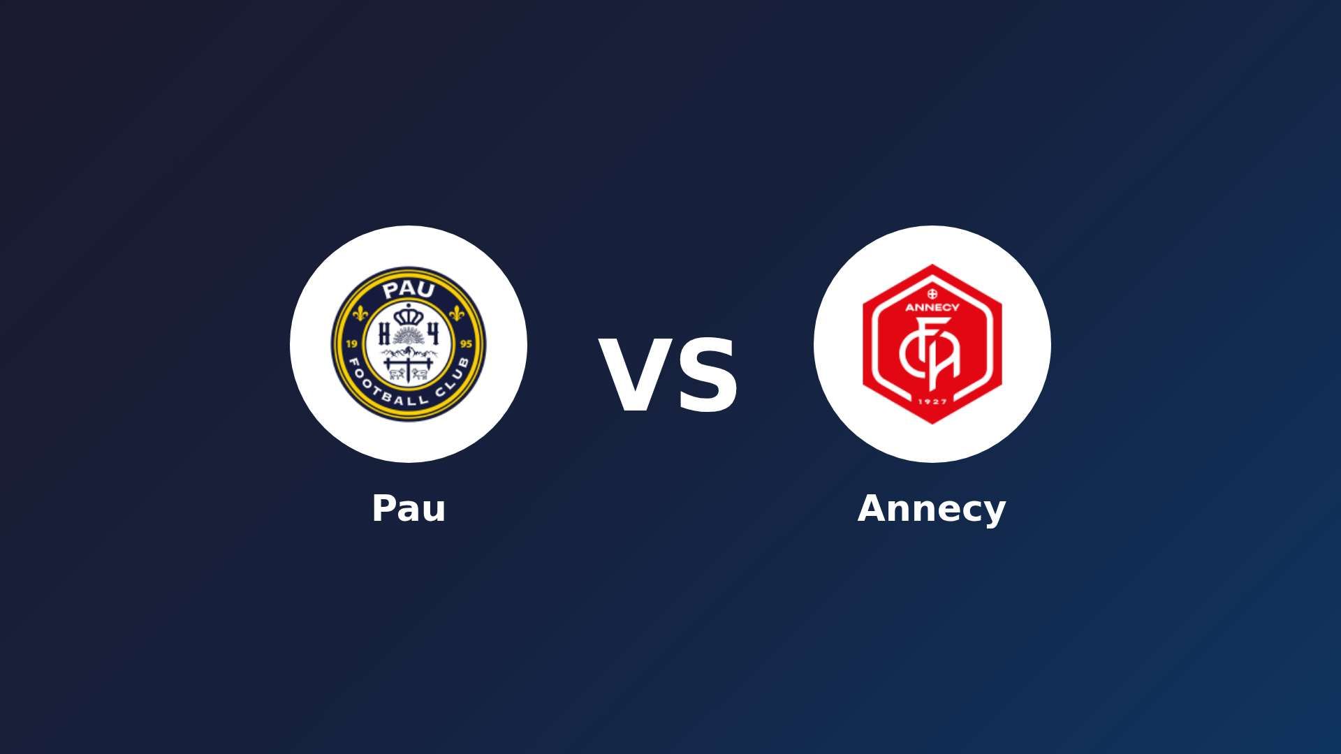 Pau vs Annecy