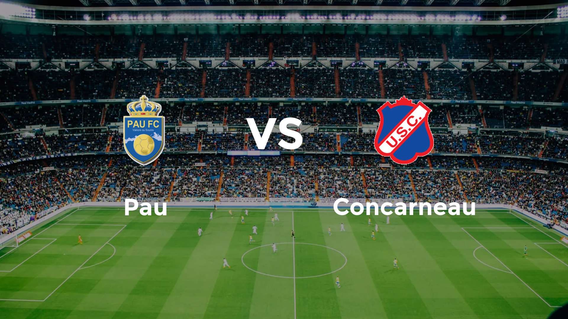 Pau vs Concarneau
