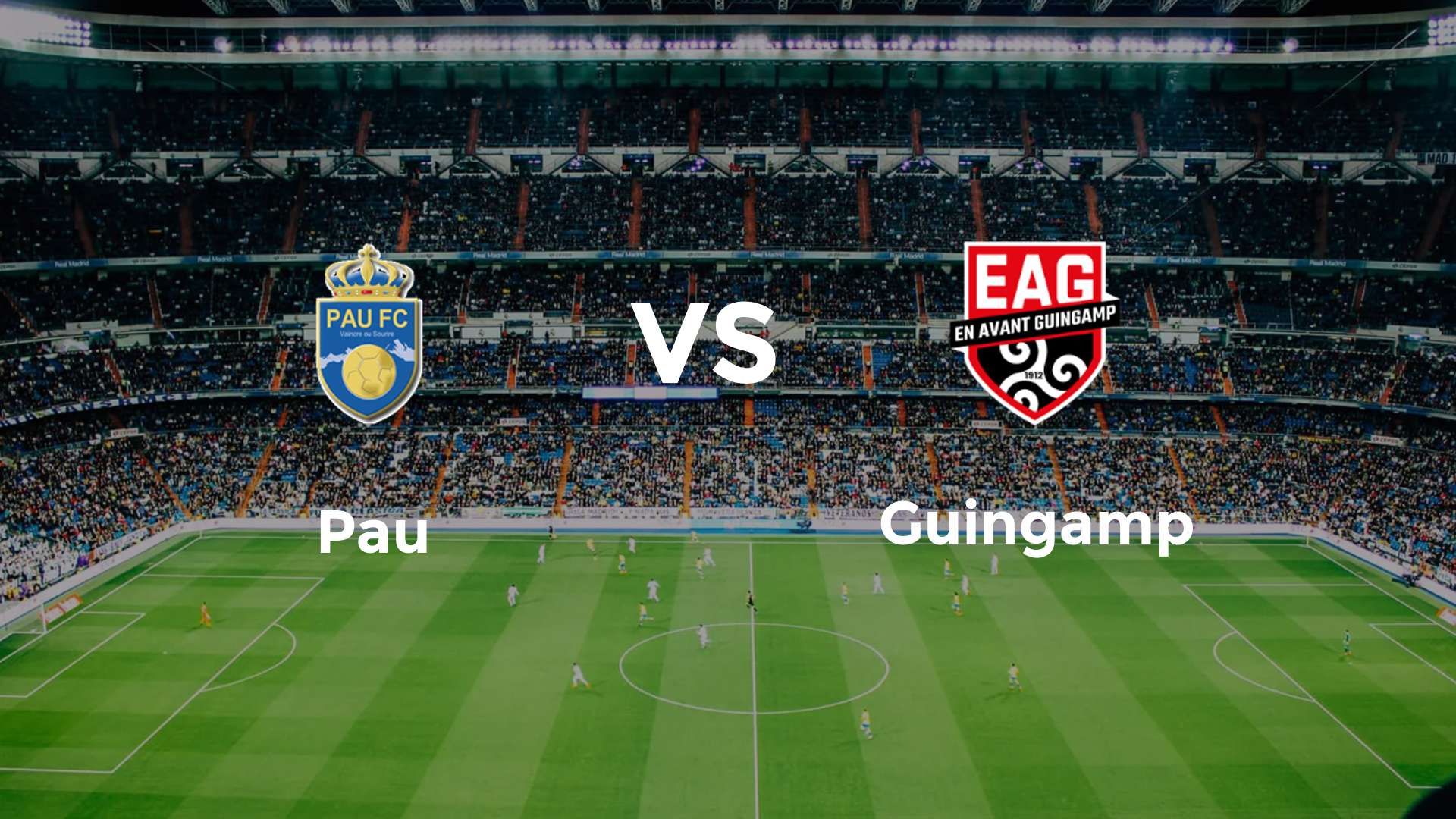 Pau vs Guingamp