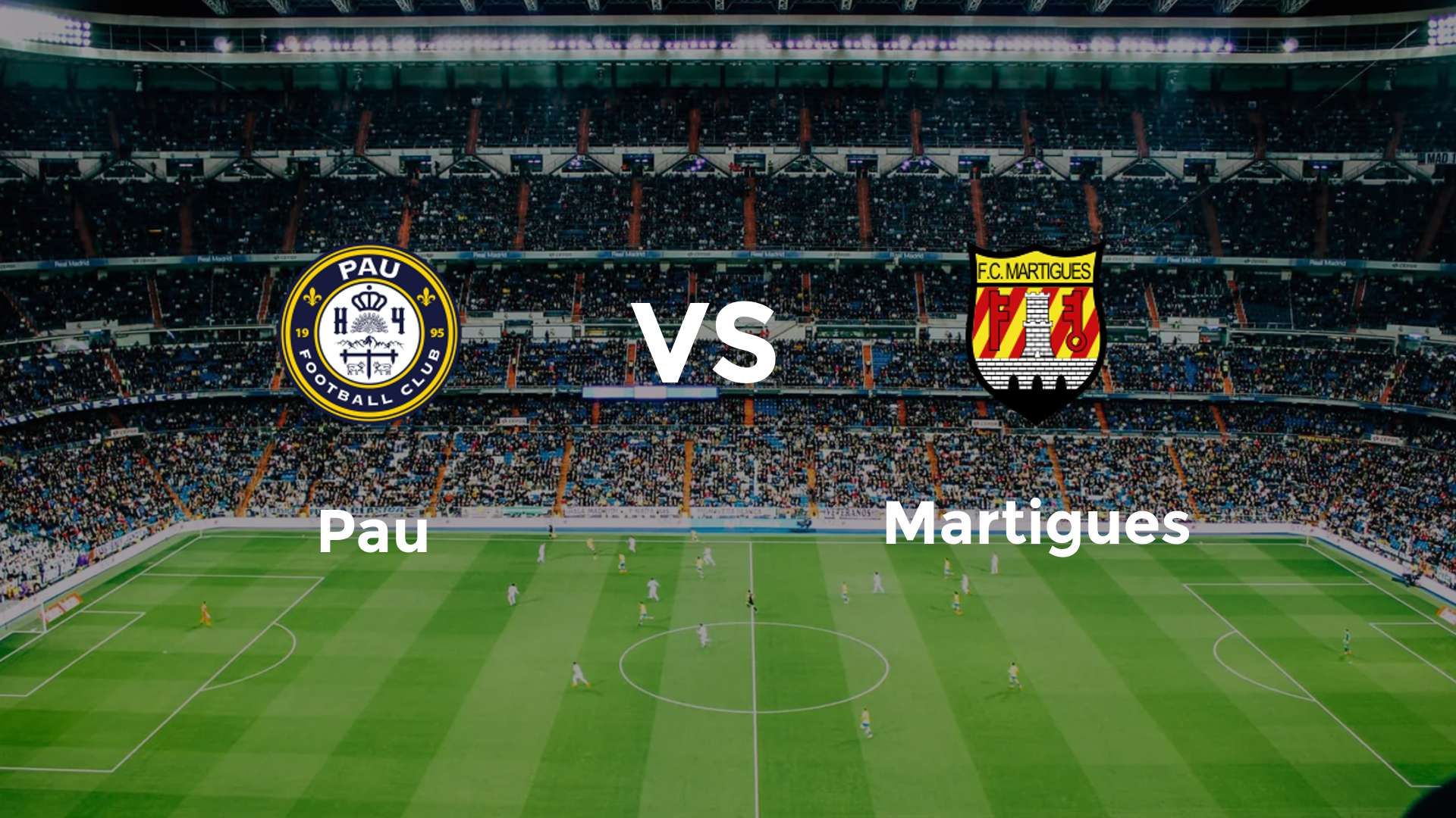 Pau vs Martigues