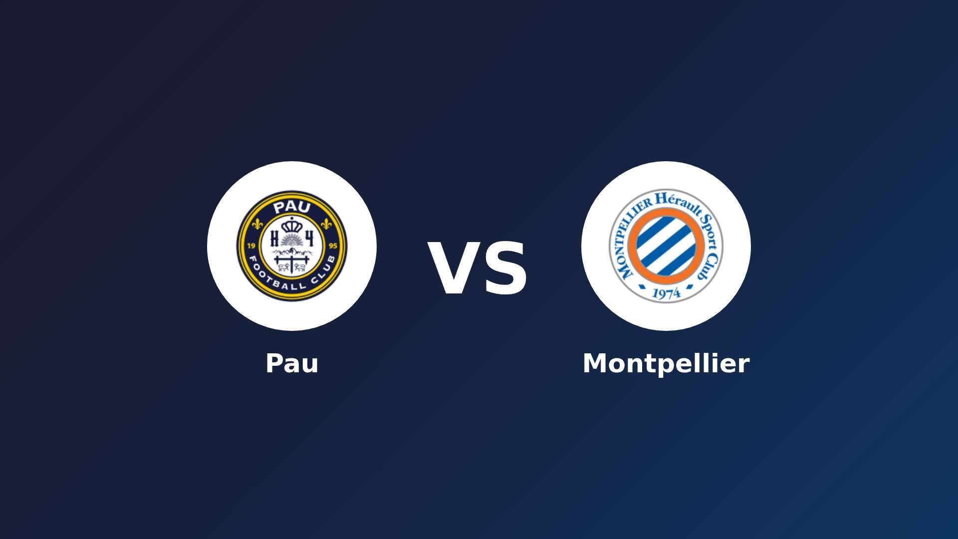 Pau vs Montpellier