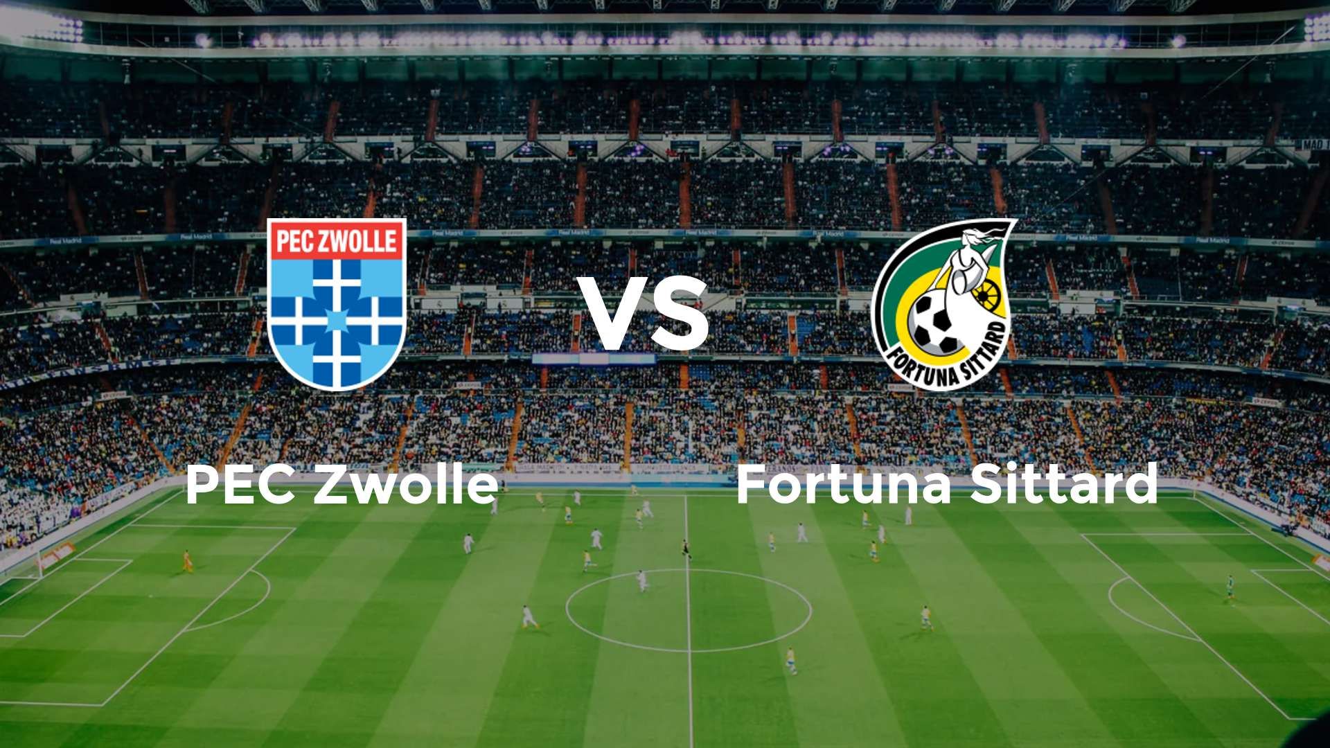 PEC Zwolle vs Fortuna Sittard