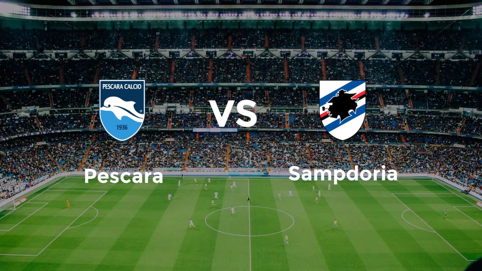 Pescara vs Sampdoria