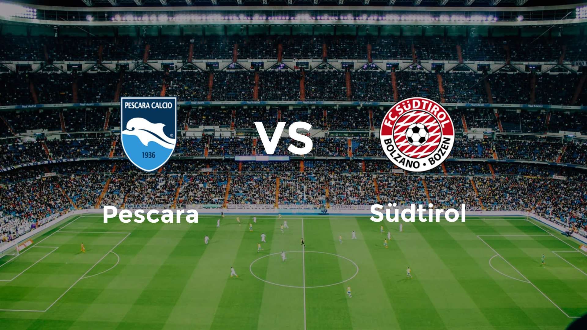 Pescara vs Südtirol