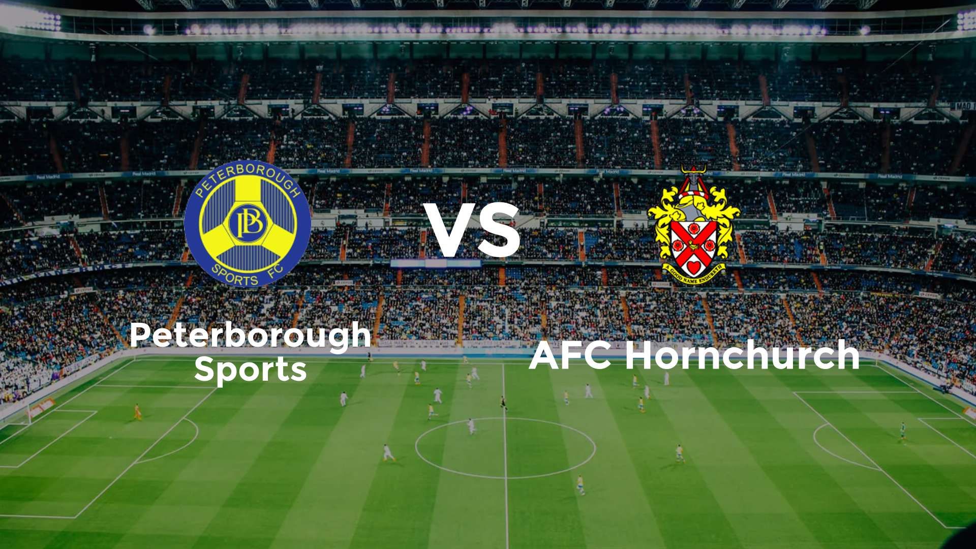 Peterborough Sports vs AFC Hornchurch