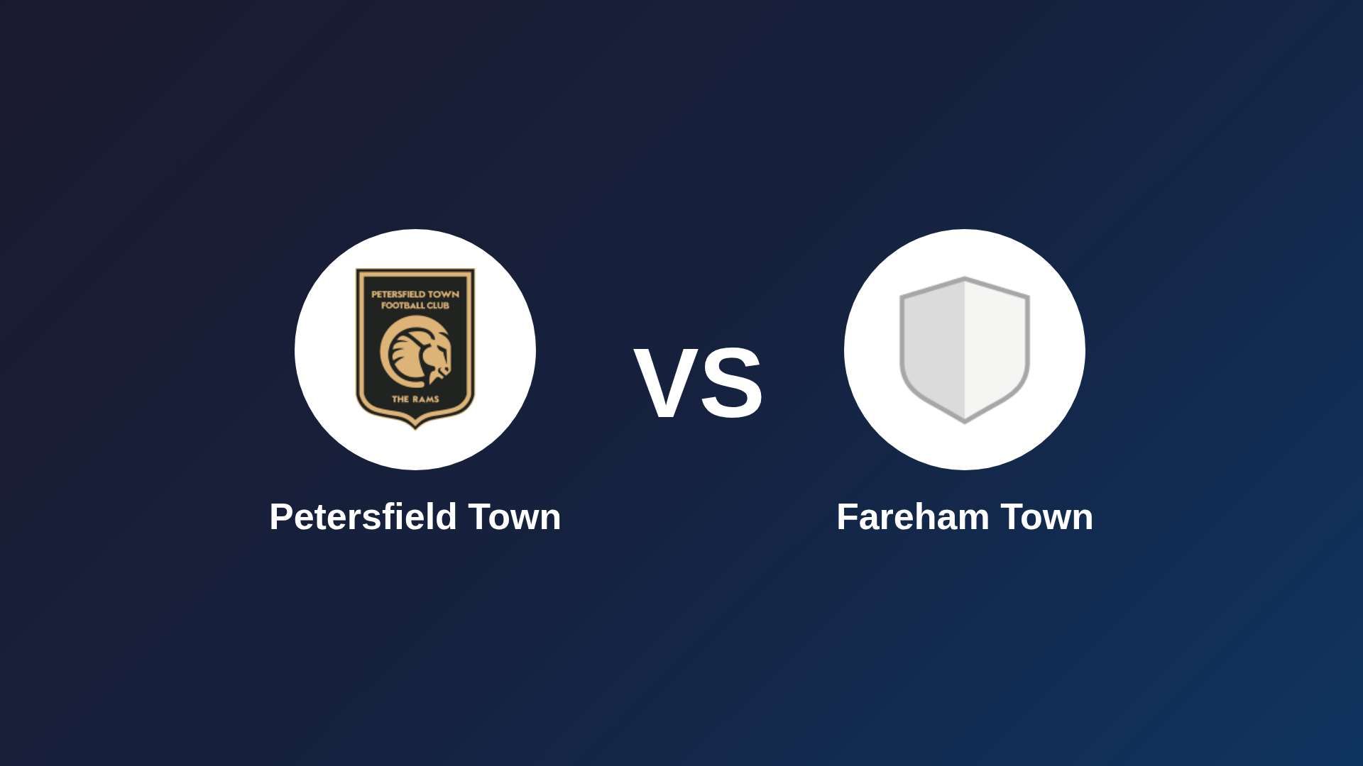 Petersfield Town vs Fareham Town