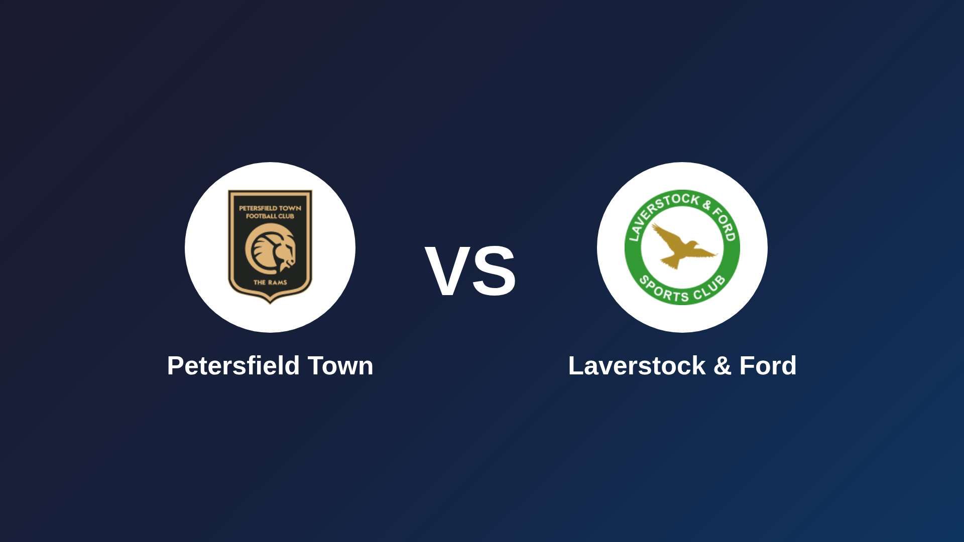 Petersfield Town vs Laverstock & Ford