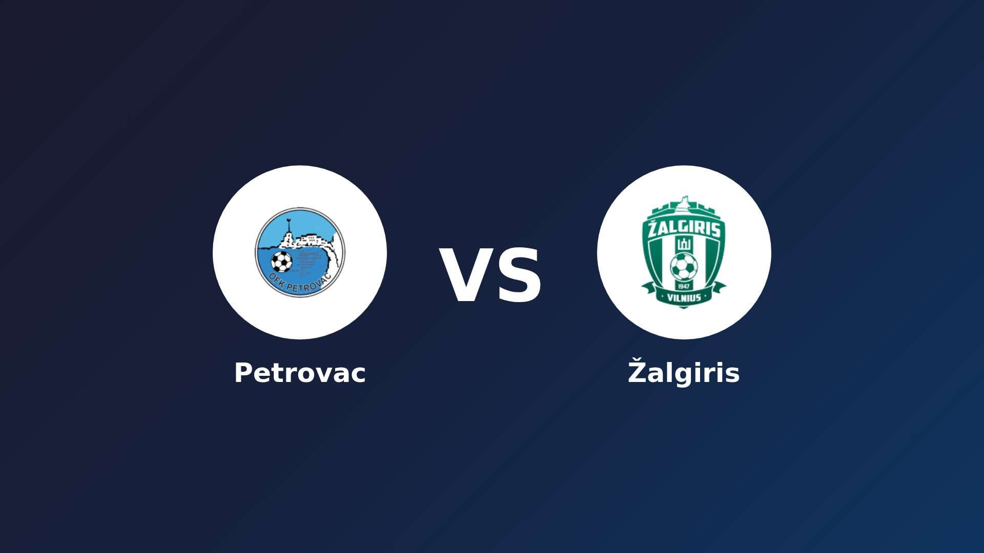 Petrovac vs Žalgiris