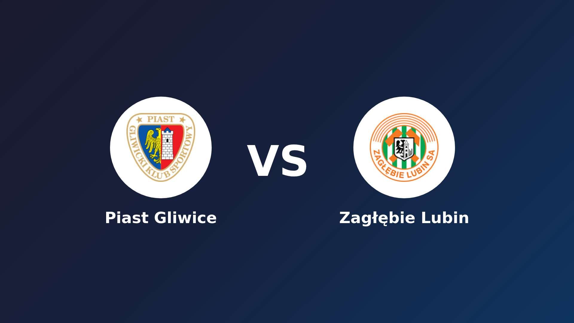 Piast Gliwice vs Zagłębie Lubin