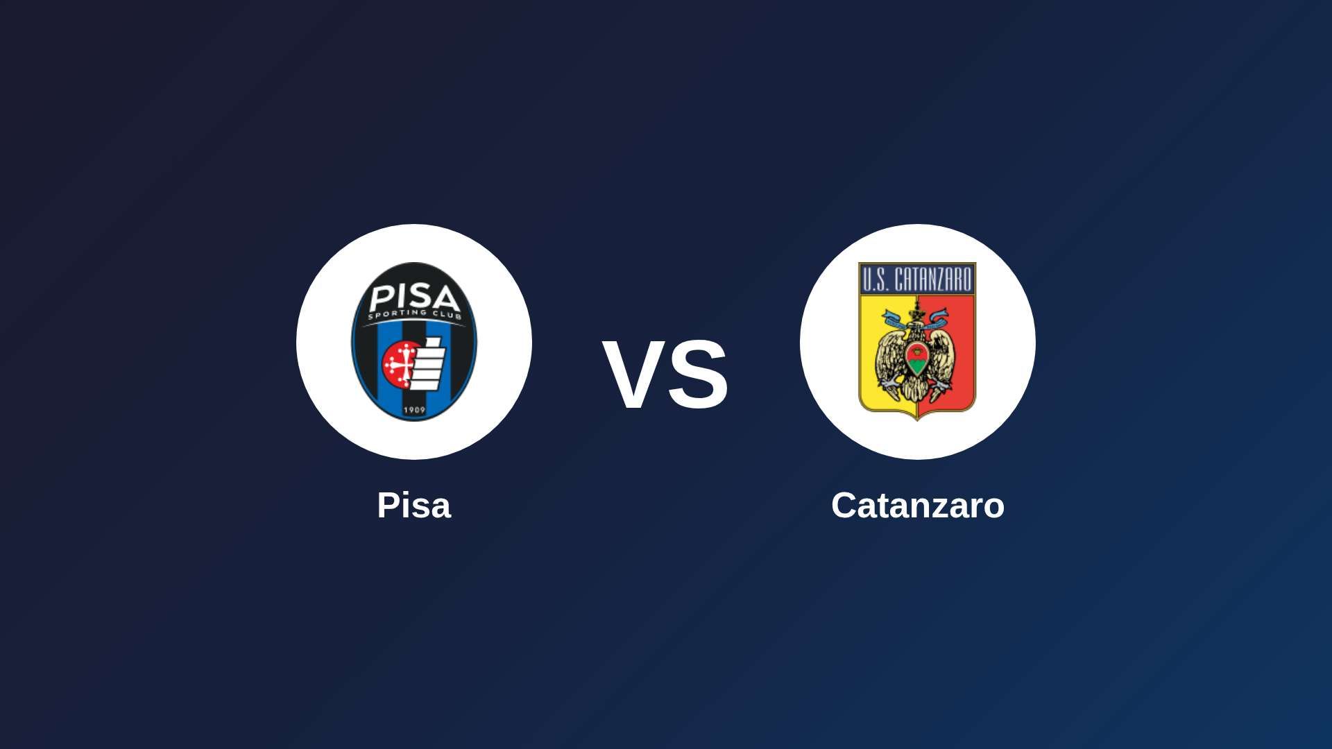 Pisa vs Catanzaro