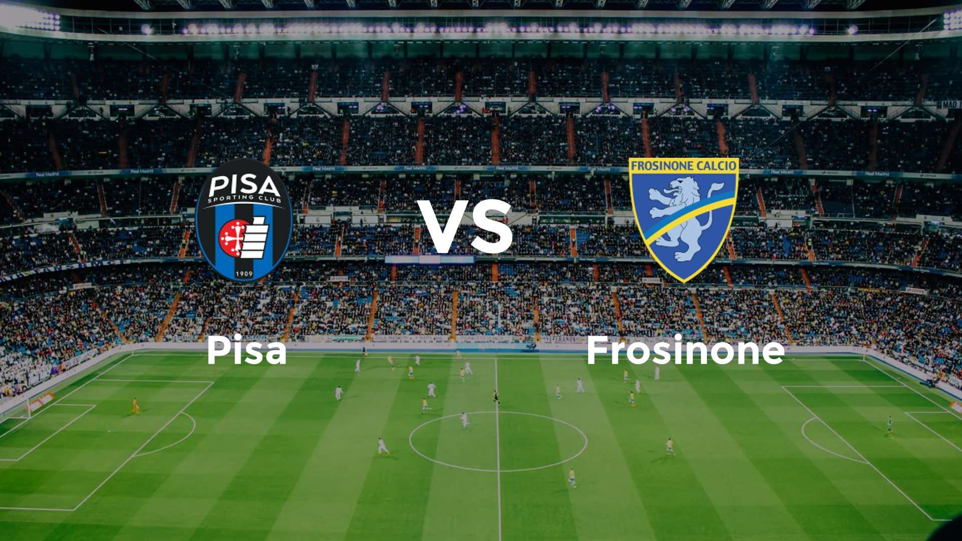 Pisa vs Frosinone