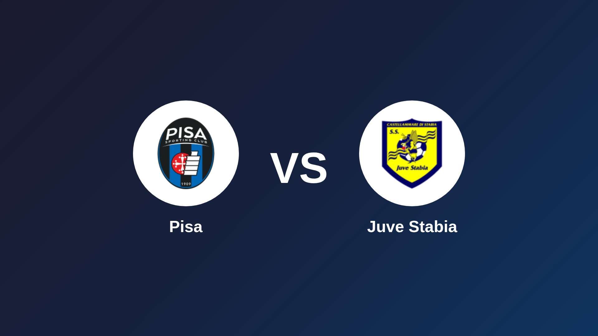 Pisa vs Juve Stabia