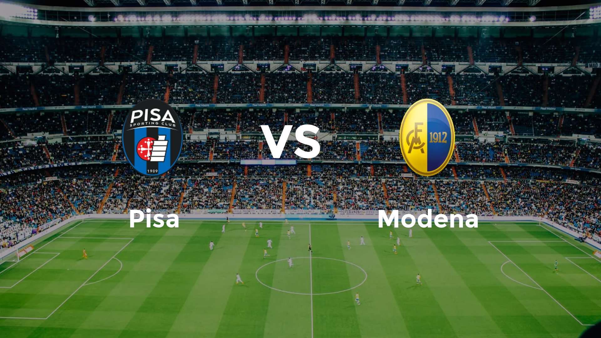 Pisa vs Modena