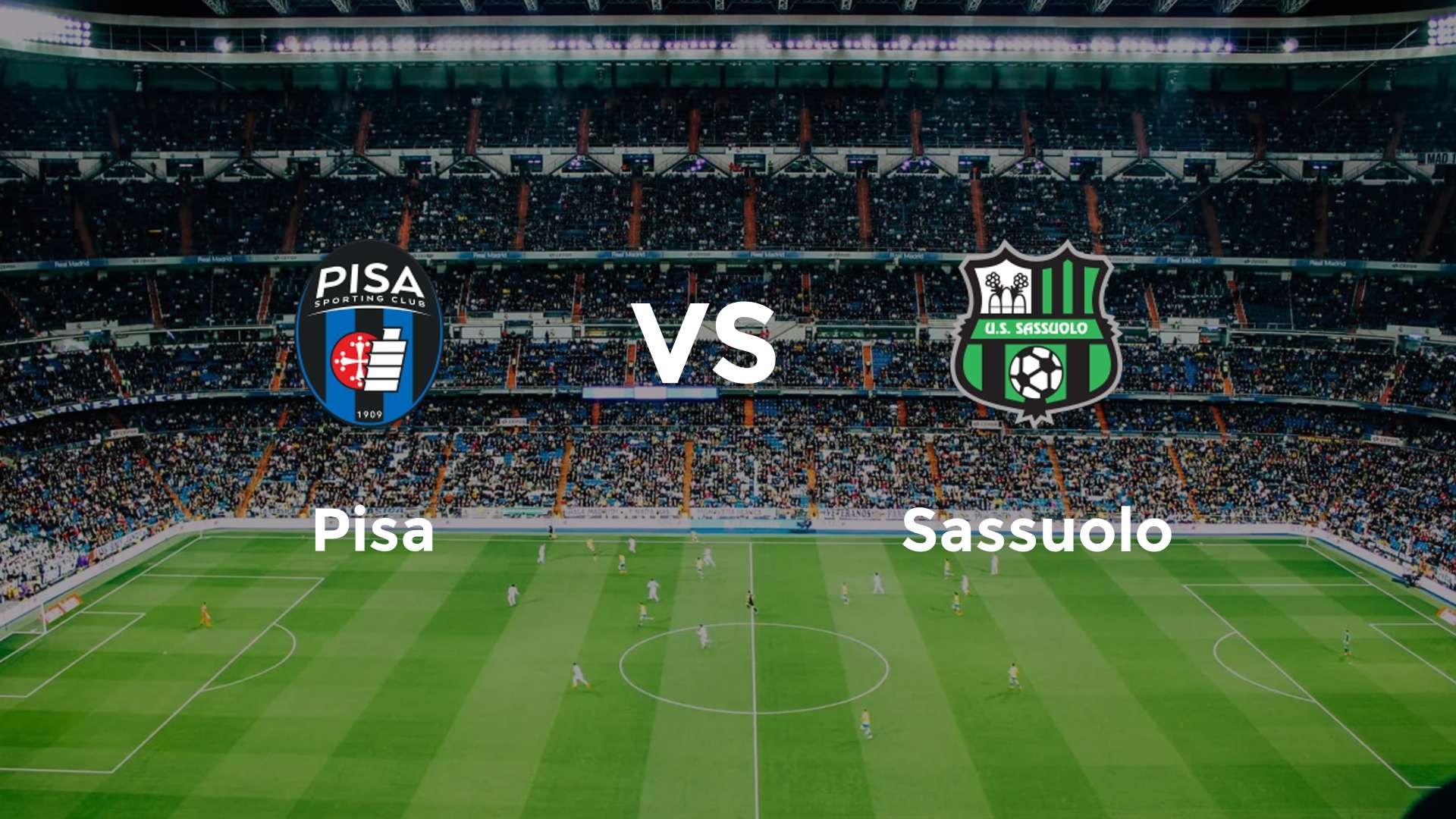 Pisa vs Sassuolo