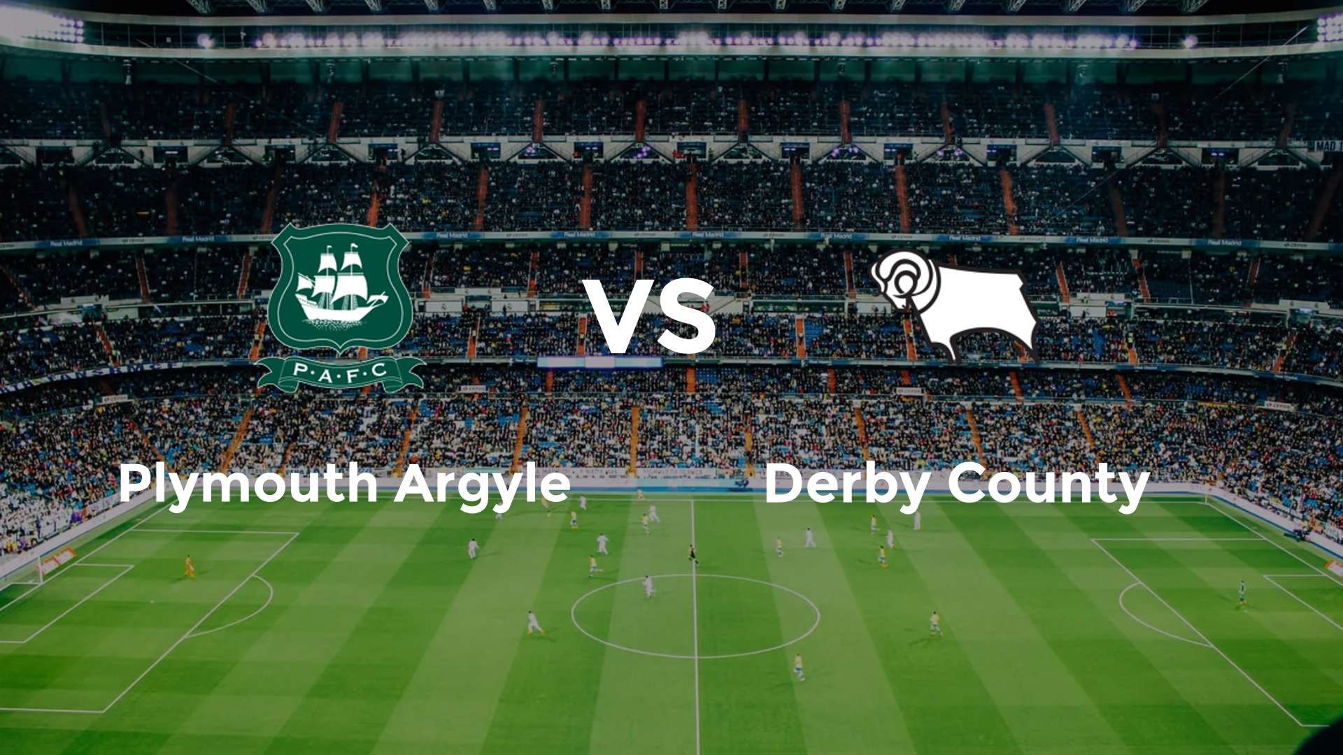 Plymouth Argyle vs Derby County