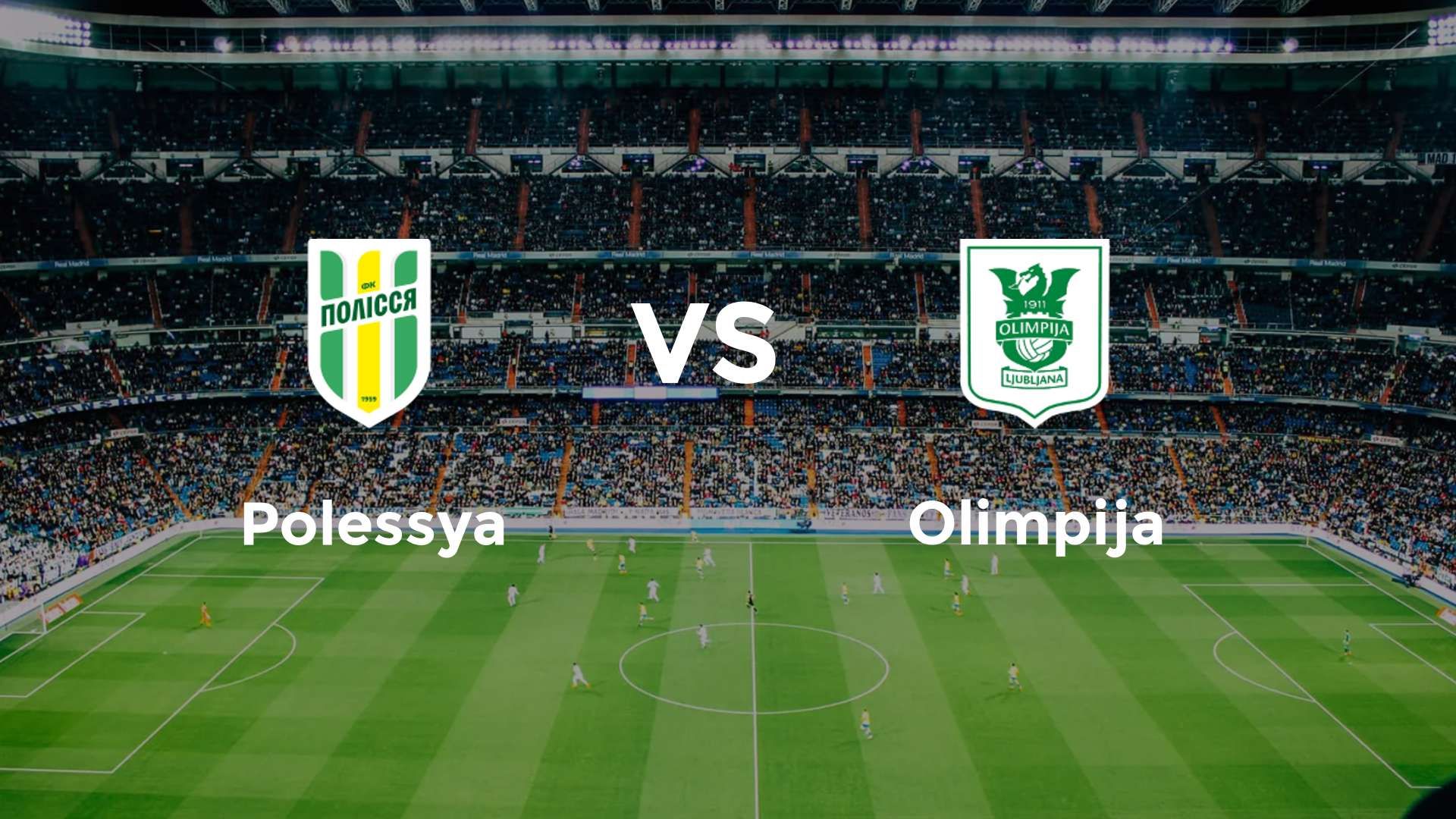 Polessya vs Olimpija