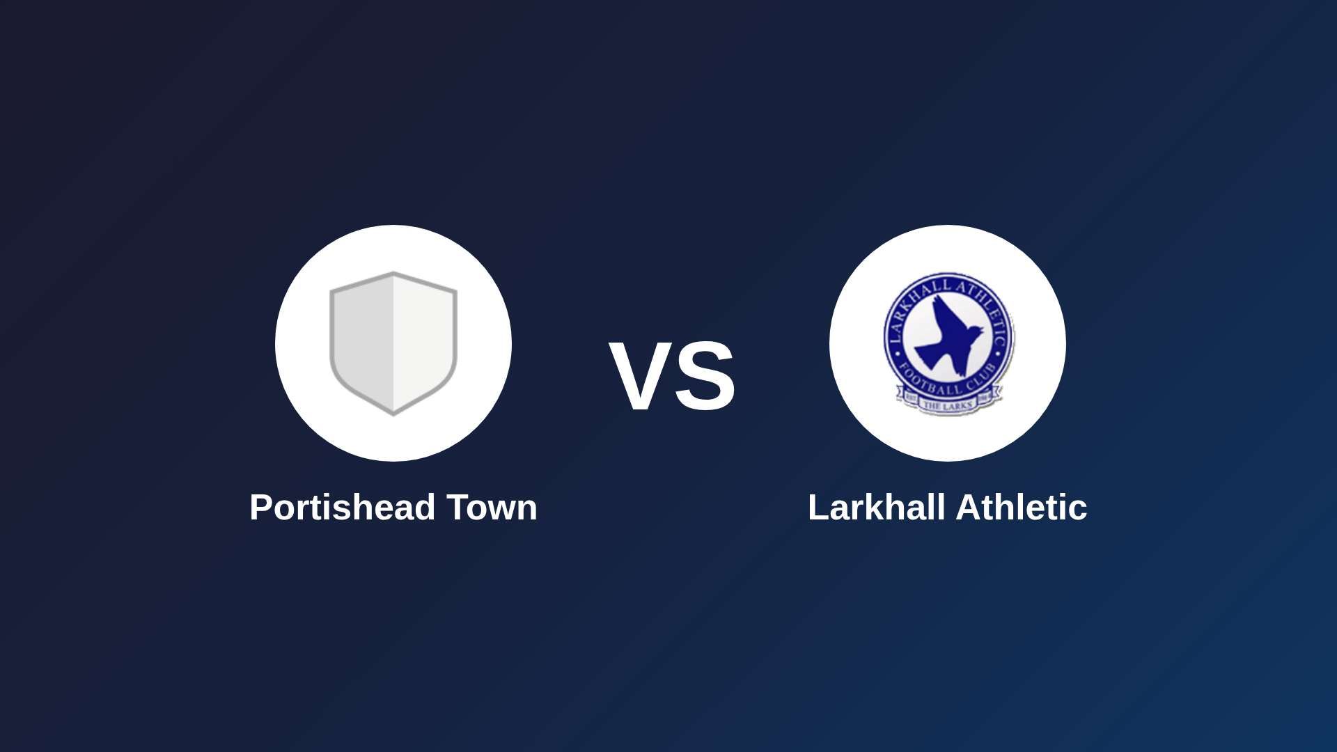 Portishead Town vs Larkhall Athletic