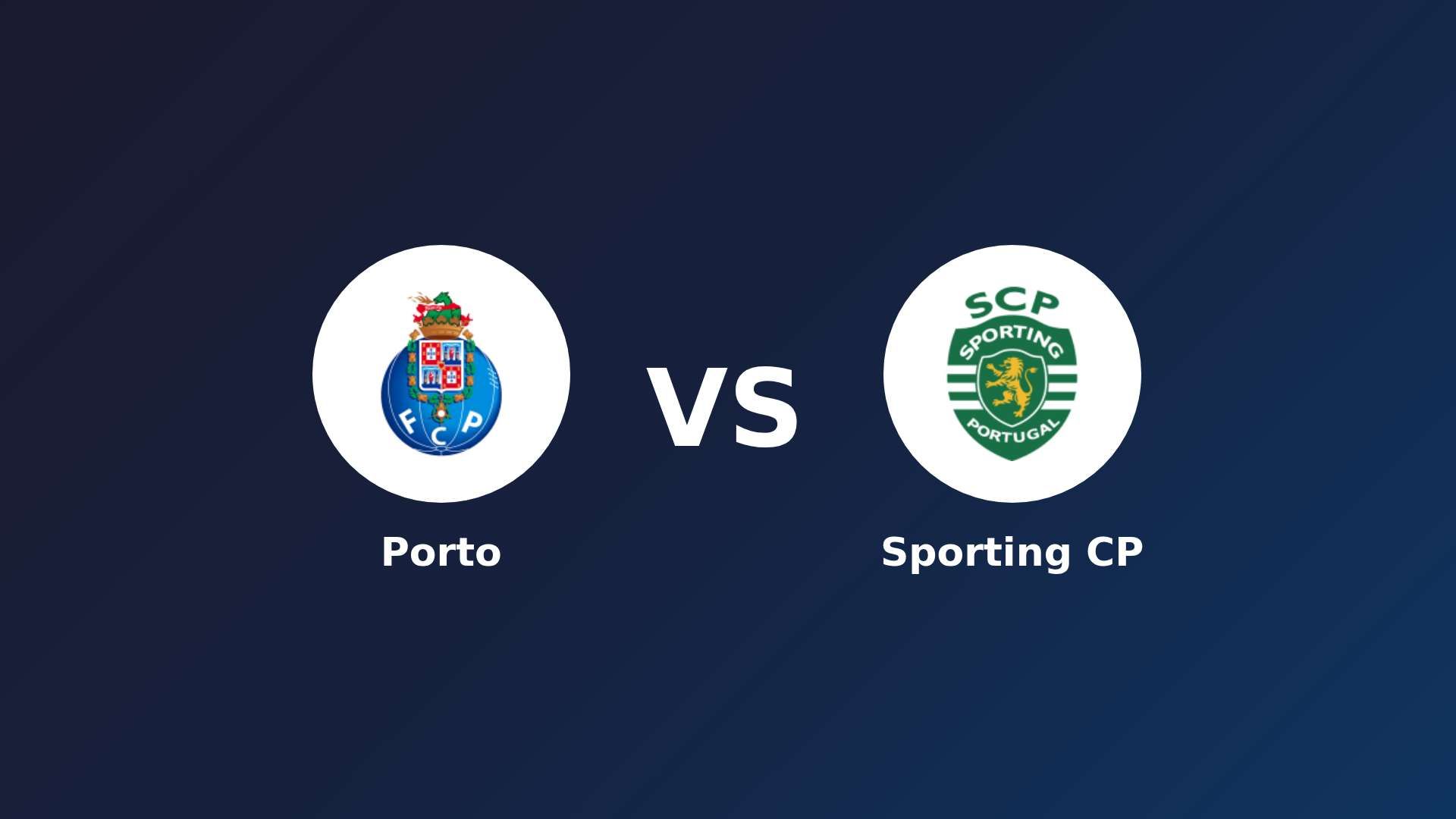 Porto vs Sporting CP