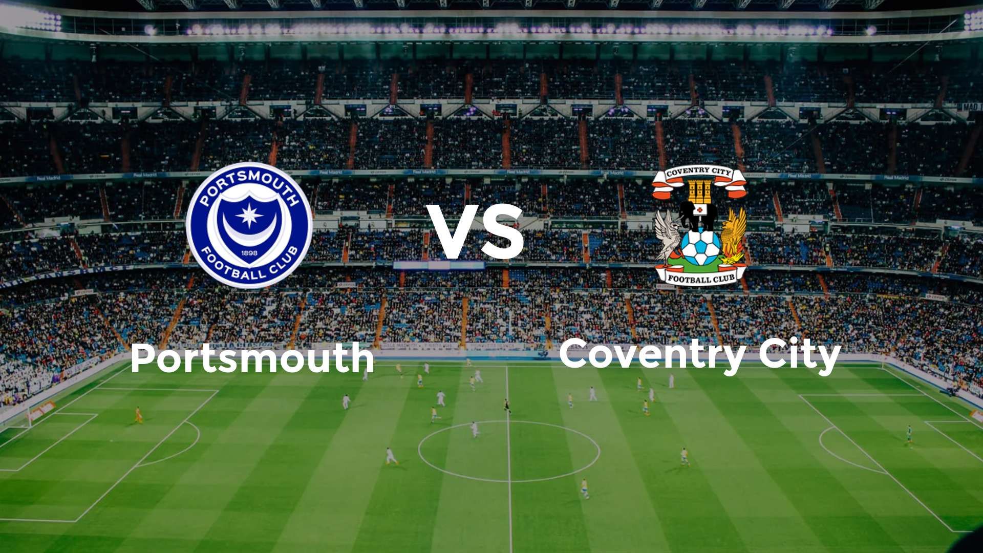 Portsmouth vs Coventry City
